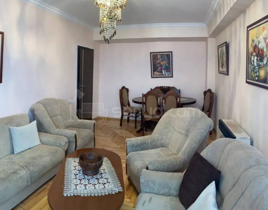 3 Սենյականոց Բնակարան Քարե Շենքում, 90քմ, 13/14 հարկ, Կոսմետիկ Վերանորոգված, Կահավորված, Արևկող