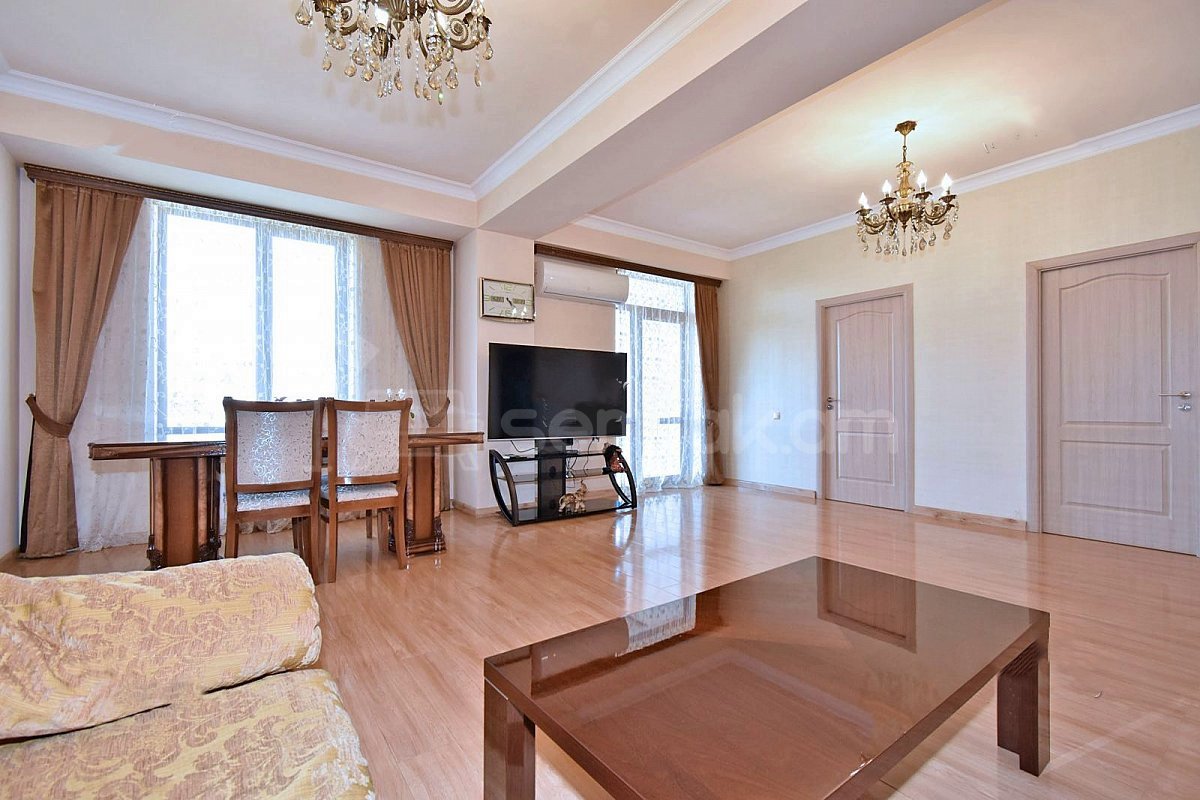 3 Սենյականոց Բնակարան Նորակառույցում, 110քմ, 7/14 հարկ, Կապիտալ Վերանորոգված