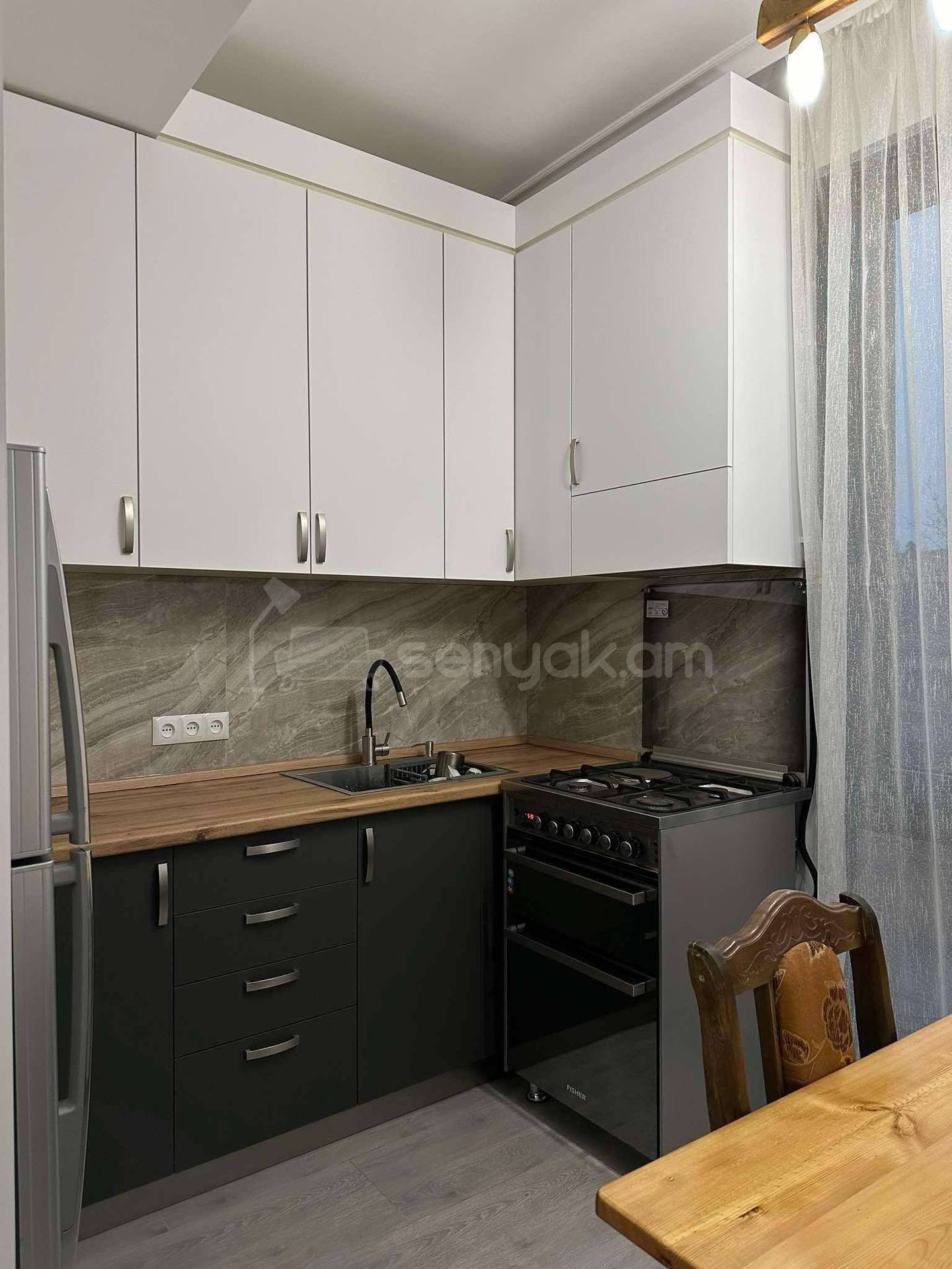 2 Սենյականոց Բնակարան Նորակառույցում, 60քմ, 3/14 հարկ, Կապիտալ Վերանորոգված, Կահավորված, Արևկող