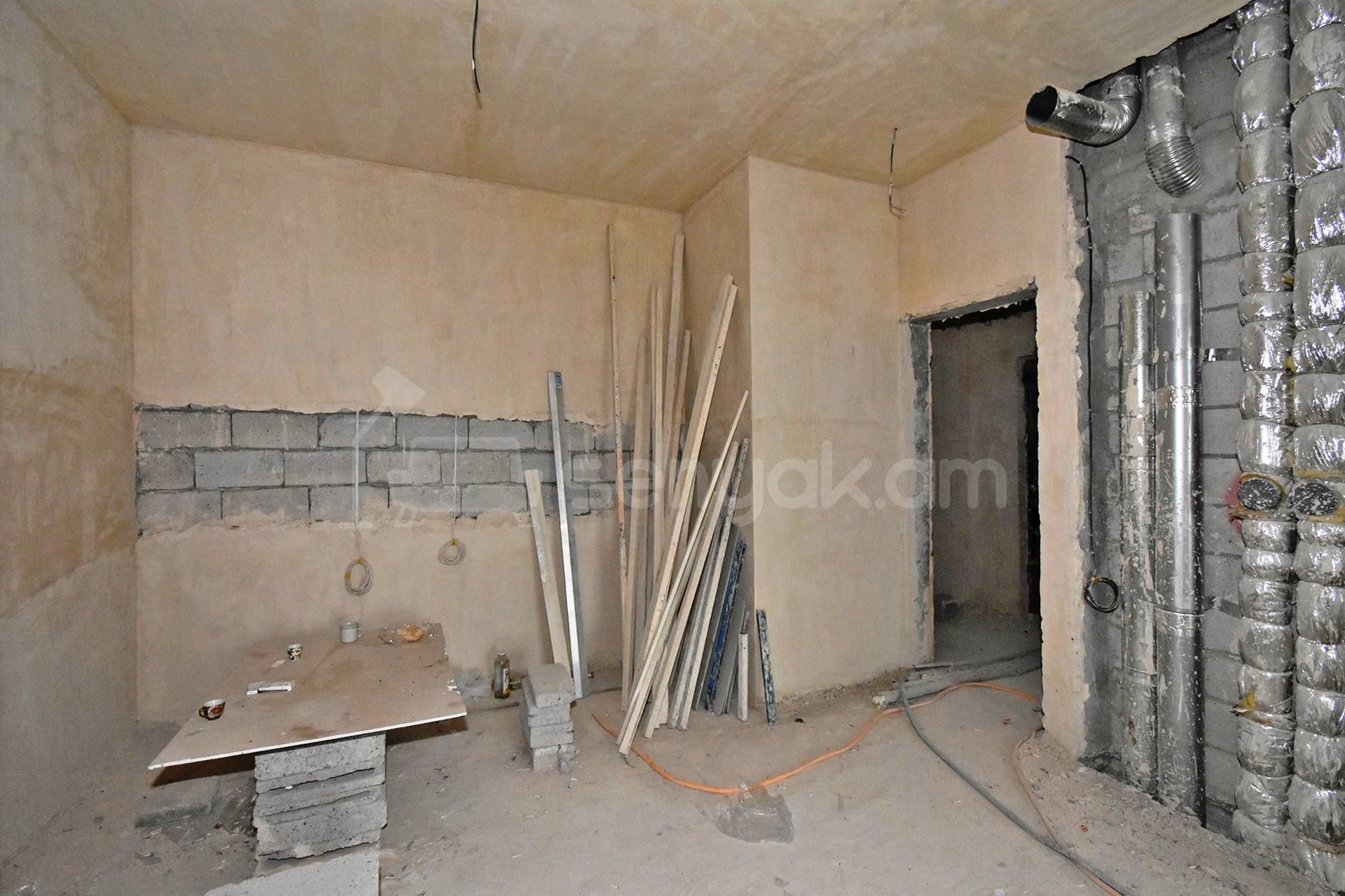 3 Սենյականոց Բնակարան Նորակառույցում, 82քմ, 6/17 հարկ, Զրոյական Վիճակում