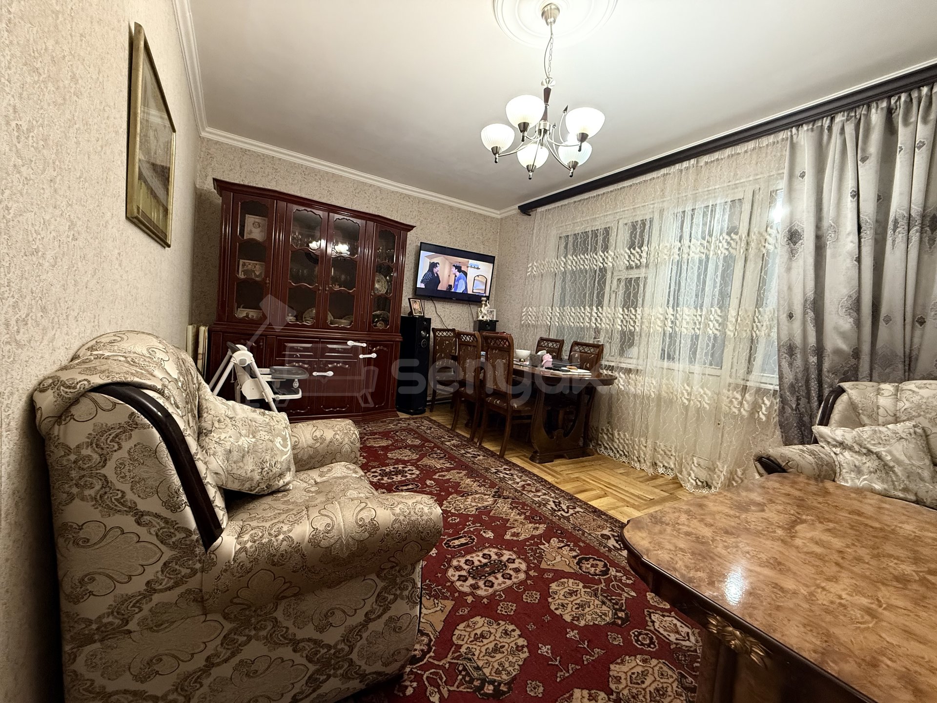 3 Սենյականոց Բնակարան, 74քմ, 7/9 հարկ, Նորմալ Վիճակում