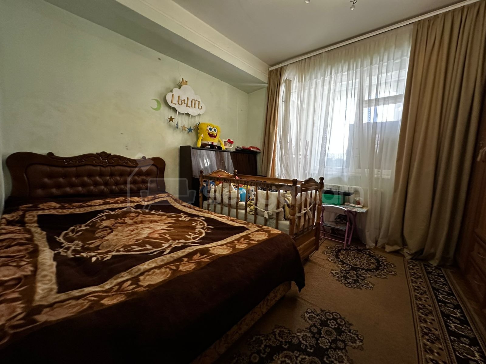 3 Սենյականոց Բնակարան, 89քմ, 6/9 հարկ, Նորմալ Վիճակում