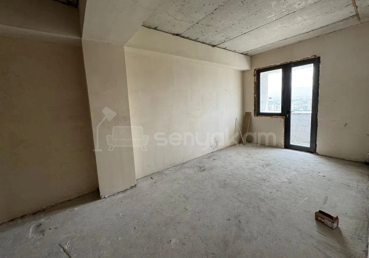 2 Սենյականոց Բնակարան Նորակառույցում, 57քմ, 17/18 հարկ, Զրոյական Վիճակում