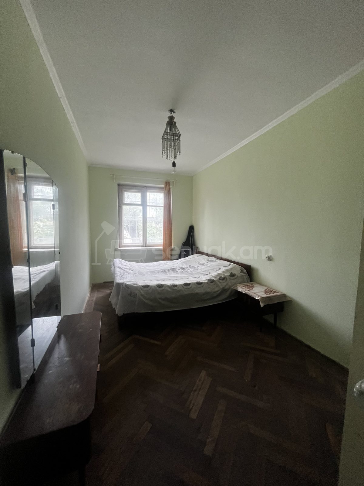 2 Սենյականոց Բնակարան Քարե Շենքում, 54քմ, 1/5 հարկ, Պետական Վիճակում