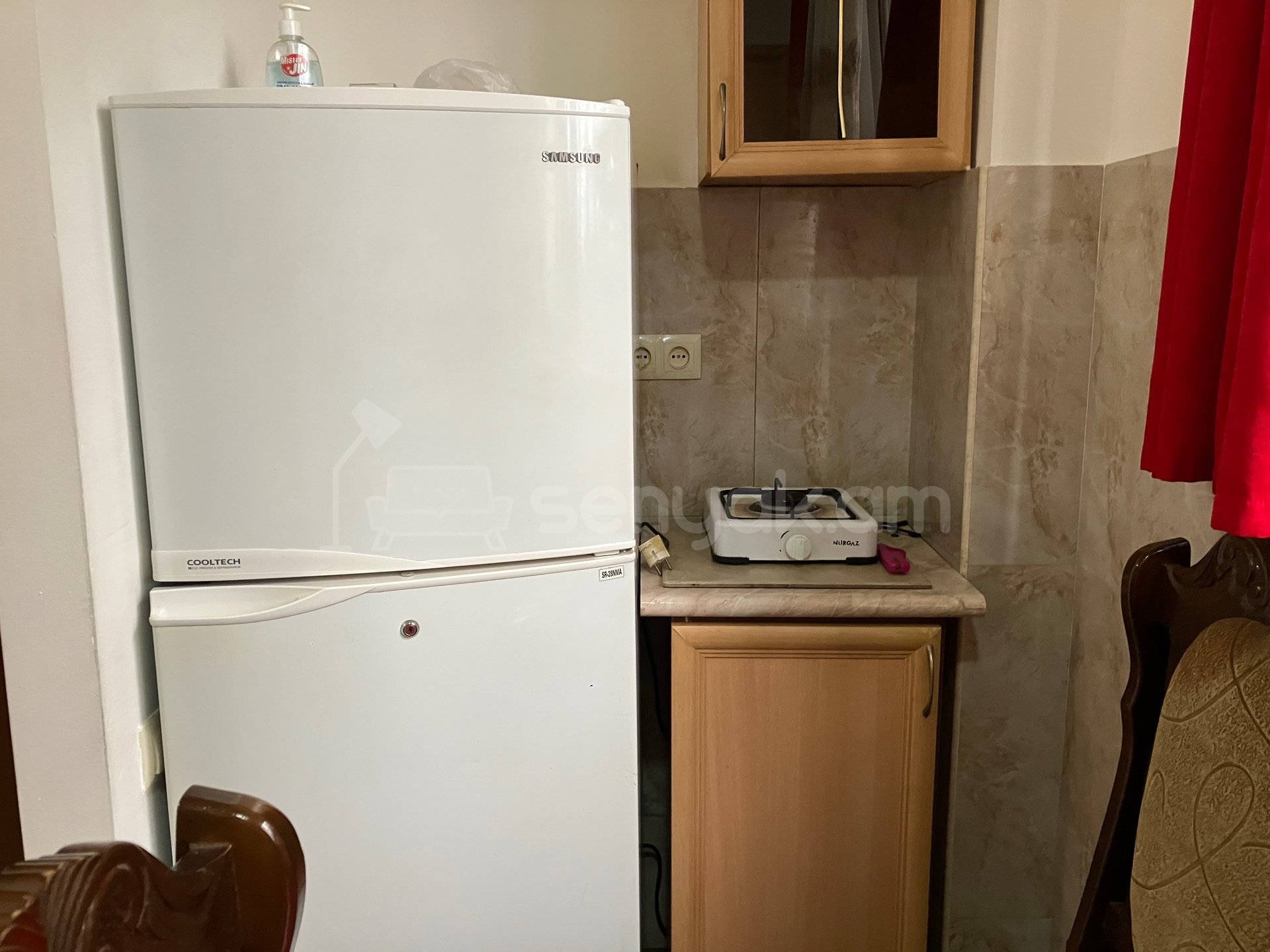 1 Սենյականոց Բնակարան, 18քմ, 1/9 հարկ, Կապիտալ Վերանորոգված, Կահավորված