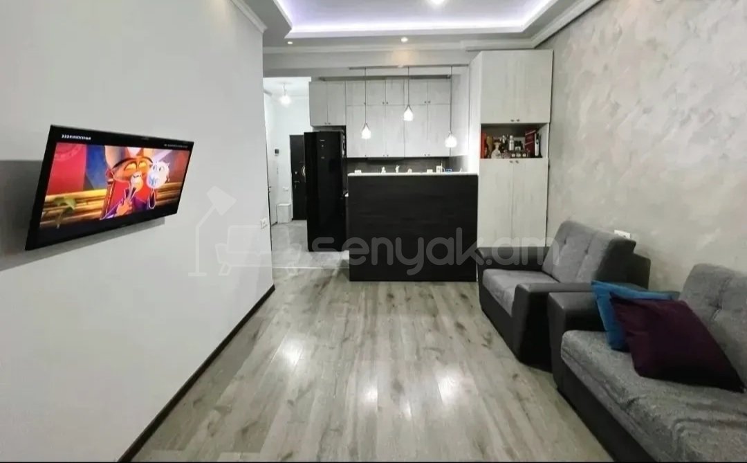 2 Սենյականոց Բնակարան Նորակառույցում, 37քմ, 2/9 հարկ, Կապիտալ Վերանորոգված, Կահավորված