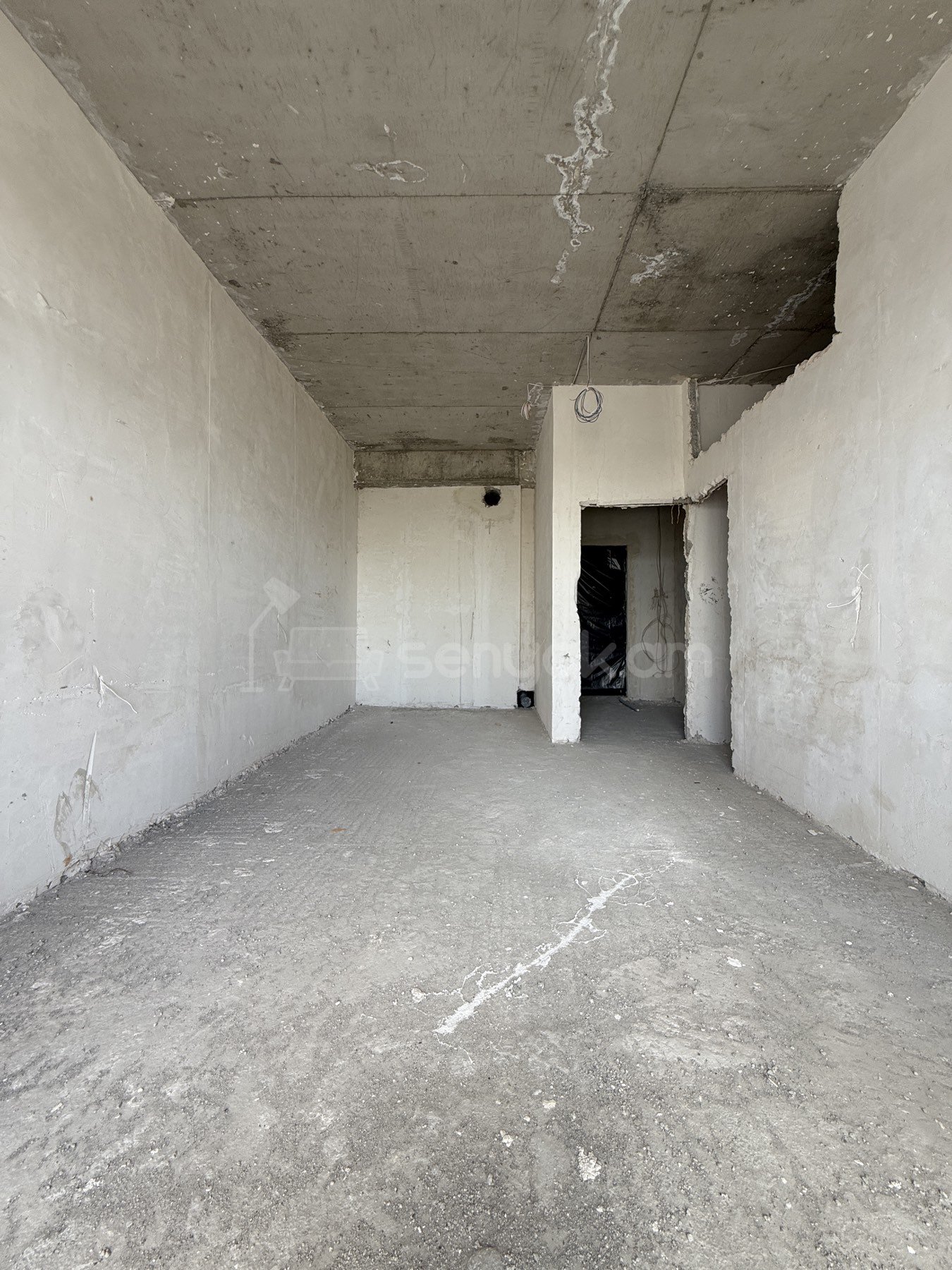 2 Սենյականոց Բնակարան Նորակառույցում, 55քմ, 9/9 հարկ, Զրոյական Վիճակում