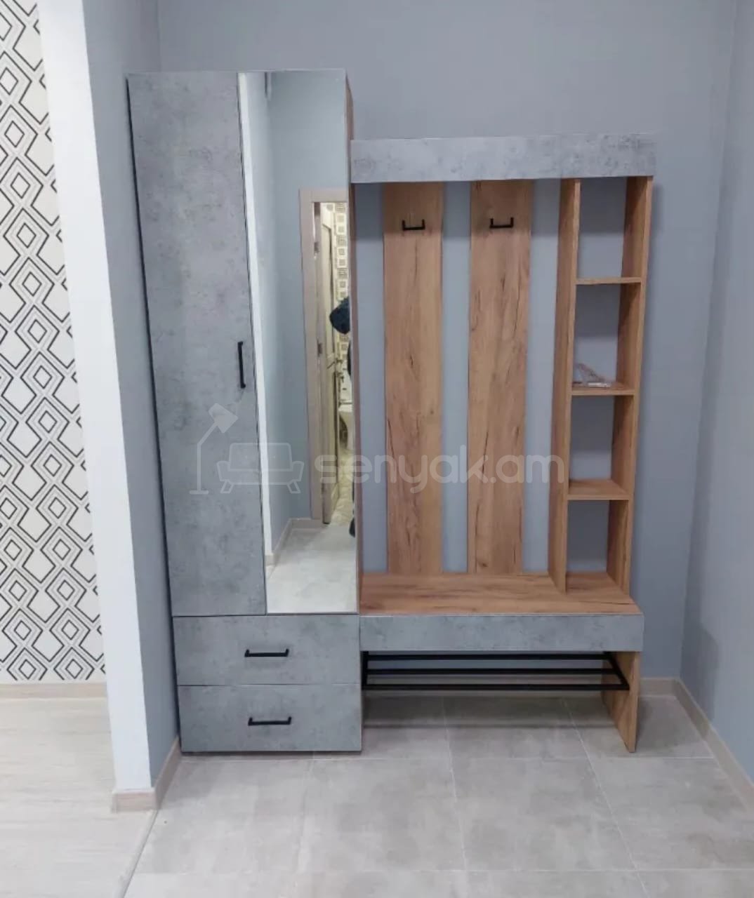 2 Սենյականոց Բնակարան Նորակառույցում, 47քմ, 13/14 հարկ, Կապիտալ Վերանորոգված, Կահավորված