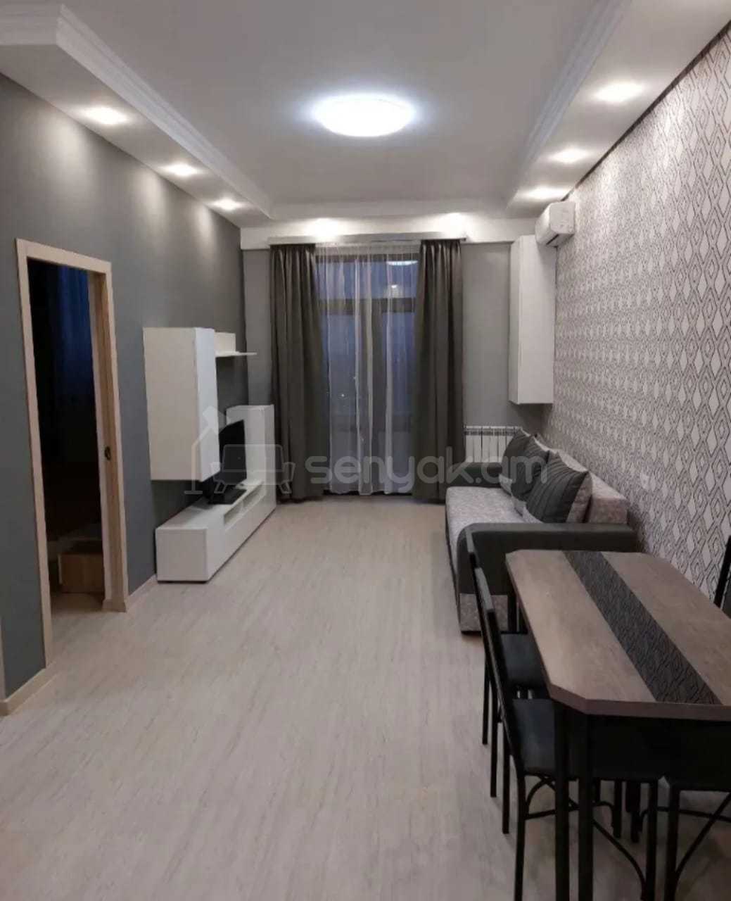 2 Սենյականոց Բնակարան Նորակառույցում, 47քմ, 13/14 հարկ, Կապիտալ Վերանորոգված, Կահավորված