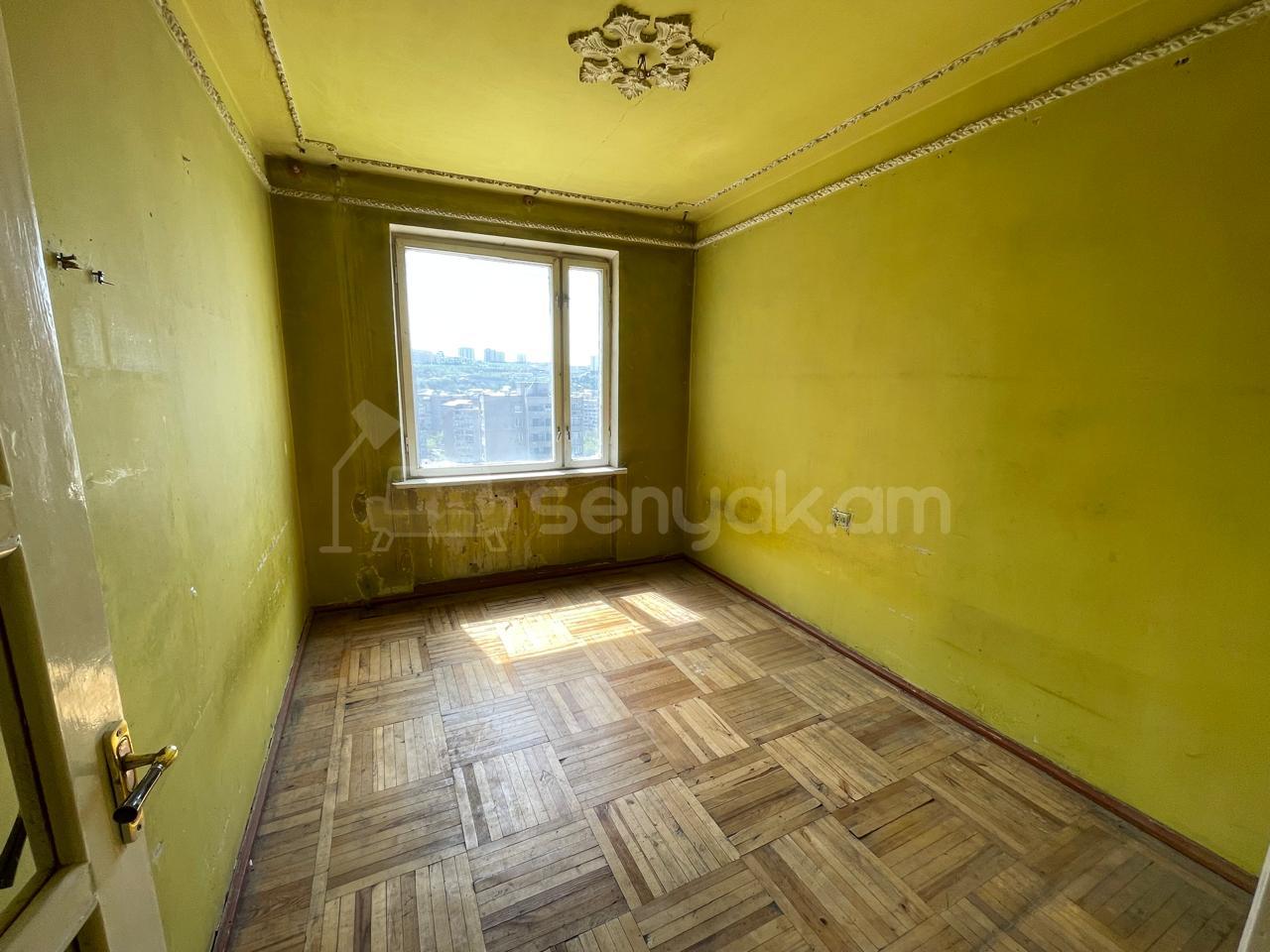3 Սենյականոց Բնակարան, 86քմ, 7/9 հարկ, Պետական Վիճակում