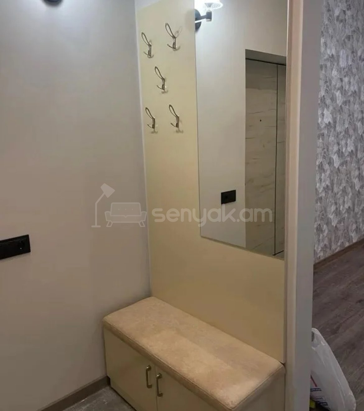 2 Սենյականոց Բնակարան Նորակառույցում, 55քմ, 6/14 հարկ, Կապիտալ Վերանորոգված, Կահավորված
