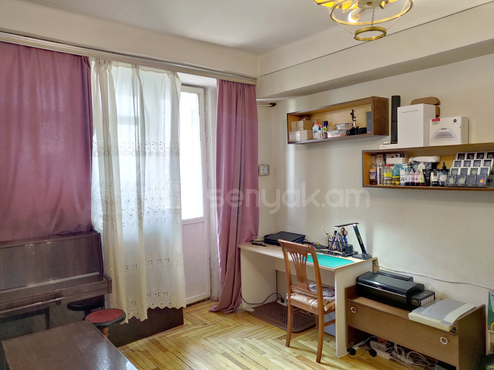 1 Սենյականոց Բնակարան, 42քմ, 5/9 հարկ, Պետական Վիճակում
