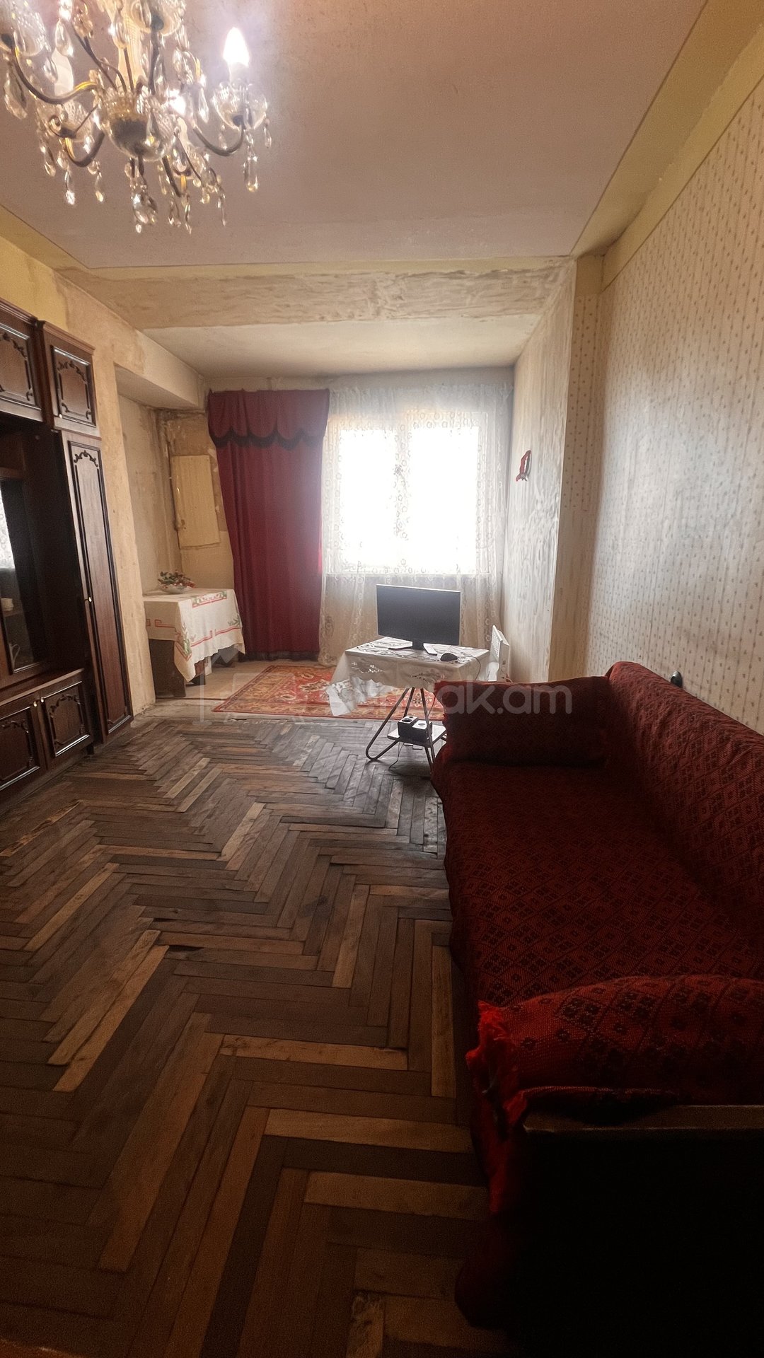 2 Սենյականոց Բնակարան, 65քմ, 9/9 հարկ, Պետական Վիճակում
