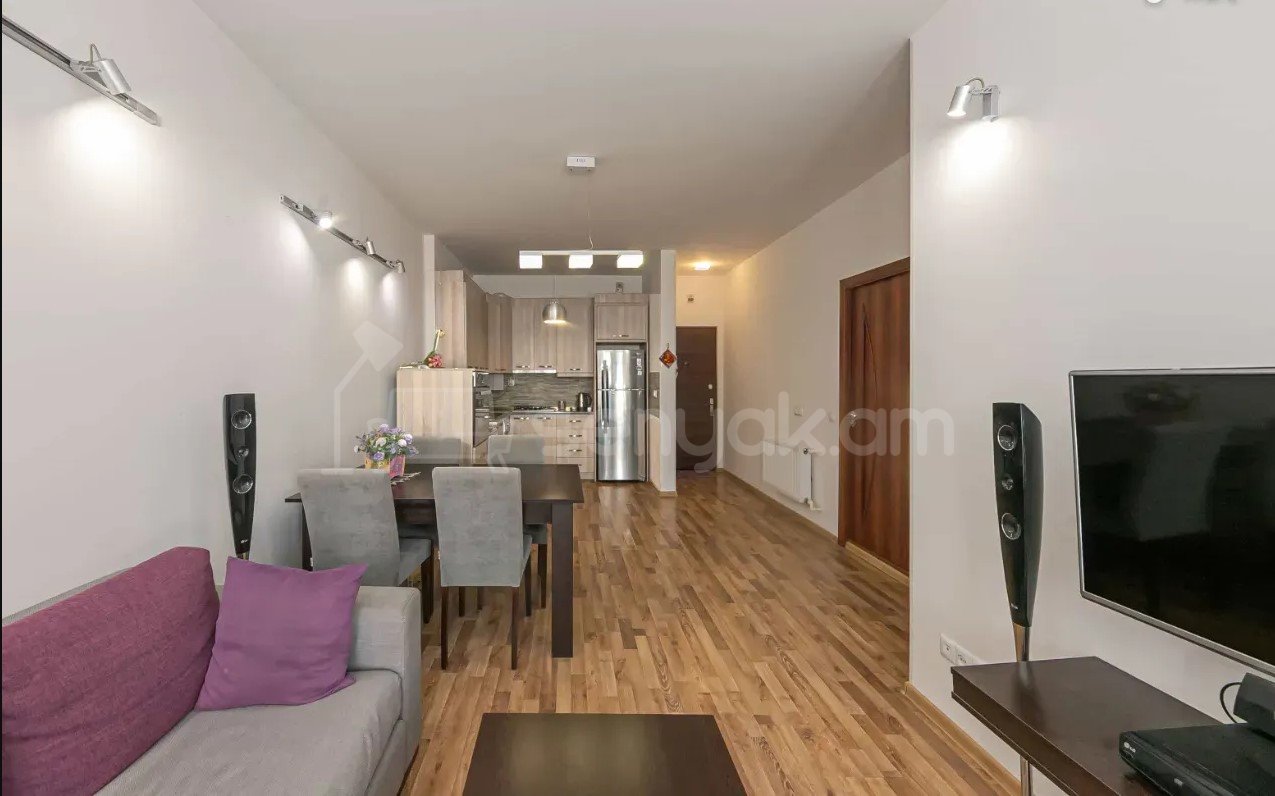 2 Սենյականոց Բնակարան Նորակառույցում, 55քմ, 16/18 հարկ, Կապիտալ Վերանորոգված