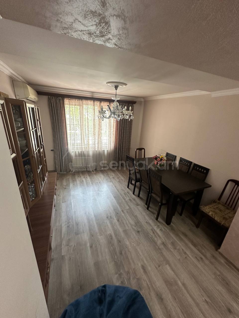 5 Սենյականոց Բնակարան Քարե Շենքում, 122քմ, 2/5 հարկ, Նորմալ Վիճակում