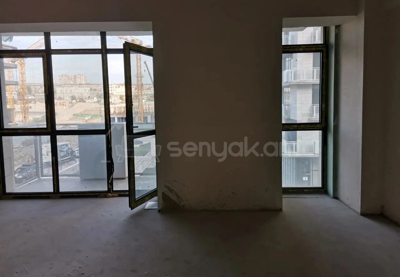 2 Սենյականոց Բնակարան Նորակառույցում, 46քմ, 3/18 հարկ, Զրոյական Վիճակում