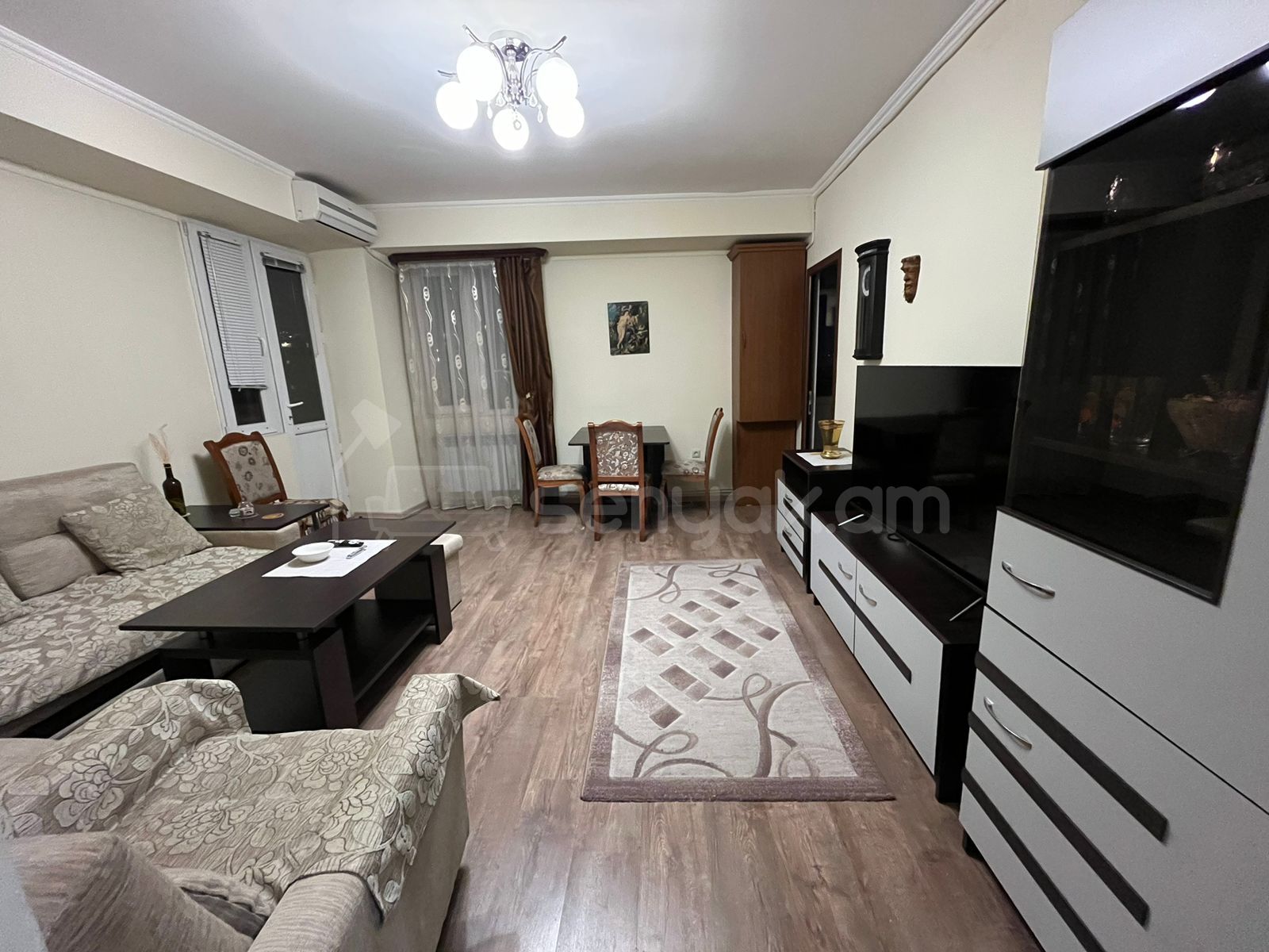 2 Սենյականոց Բնակարան, 55քմ, 14/16 հարկ, Կապիտալ Վերանորոգված, Կահավորված