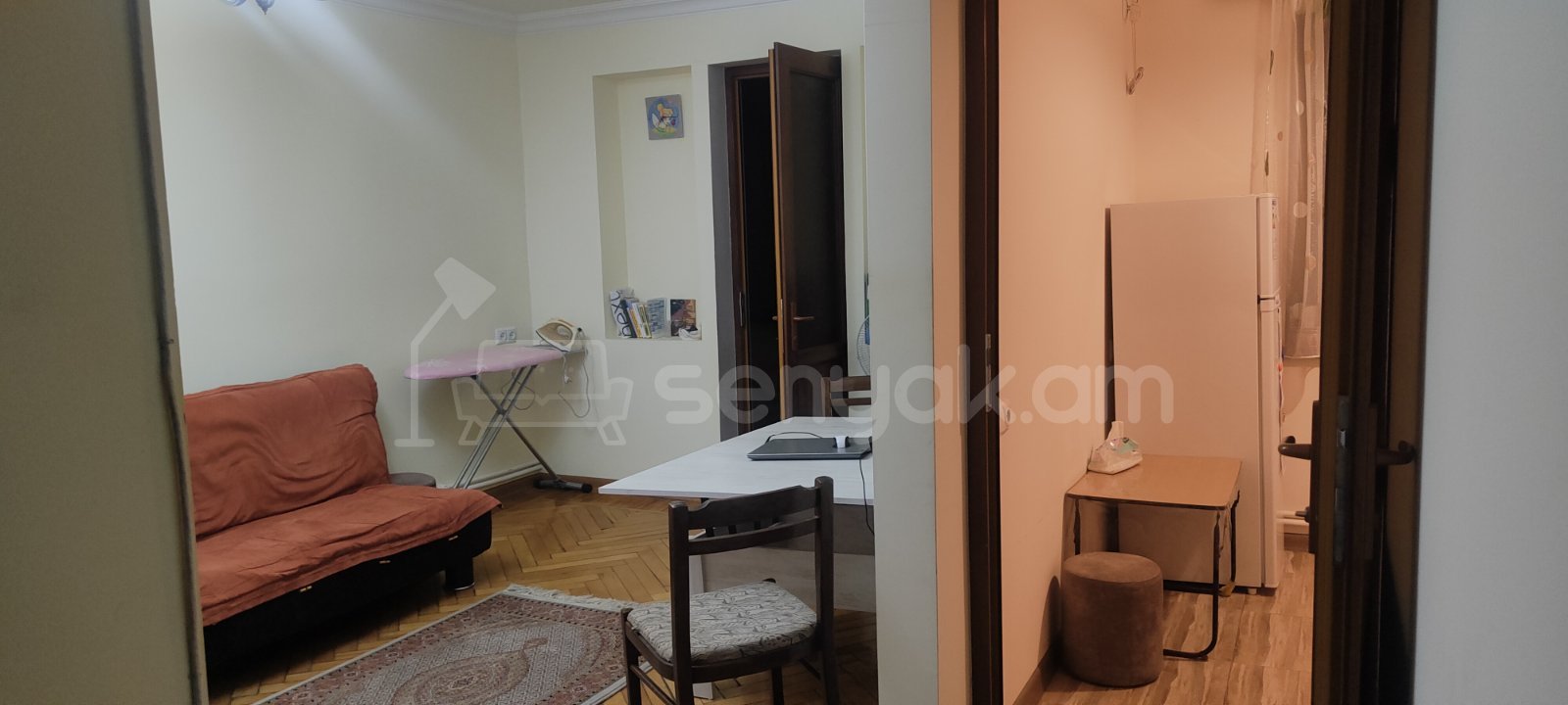 2 Սենյականոց Բնակարան, 32քմ, 4/4 հարկ, Կապիտալ Վերանորոգված, Կահավորված, Արևկող