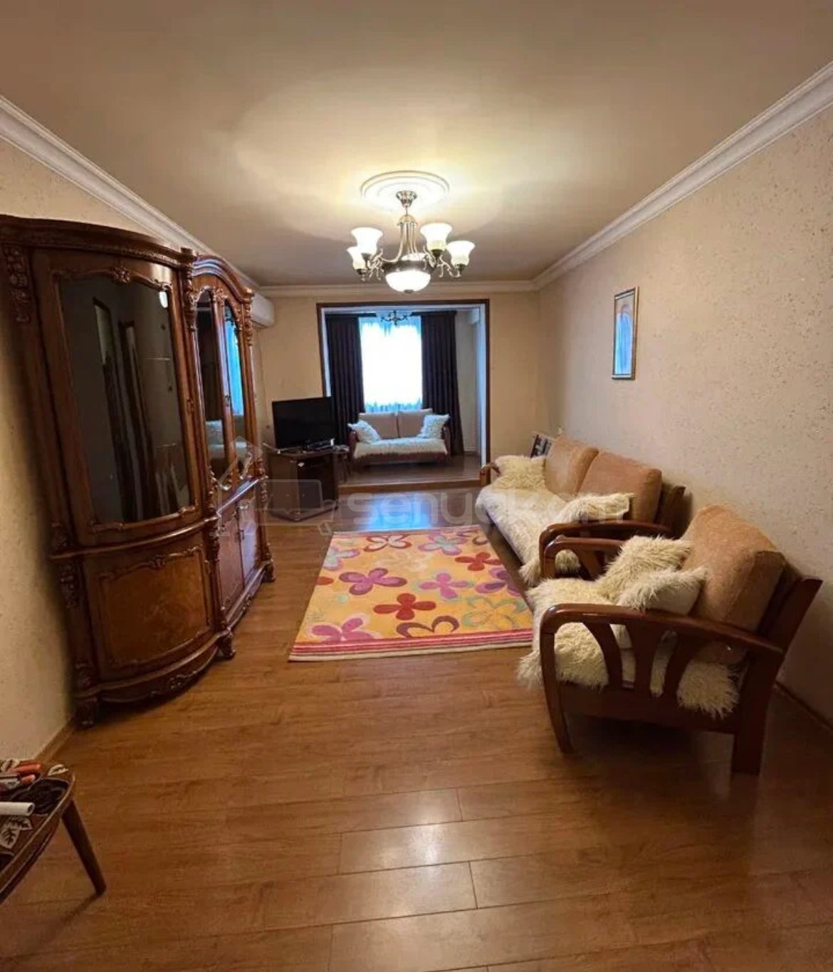 3 Սենյականոց Բնակարան, 60քմ, 4/4 հարկ, Կապիտալ Վերանորոգված, Կահավորված