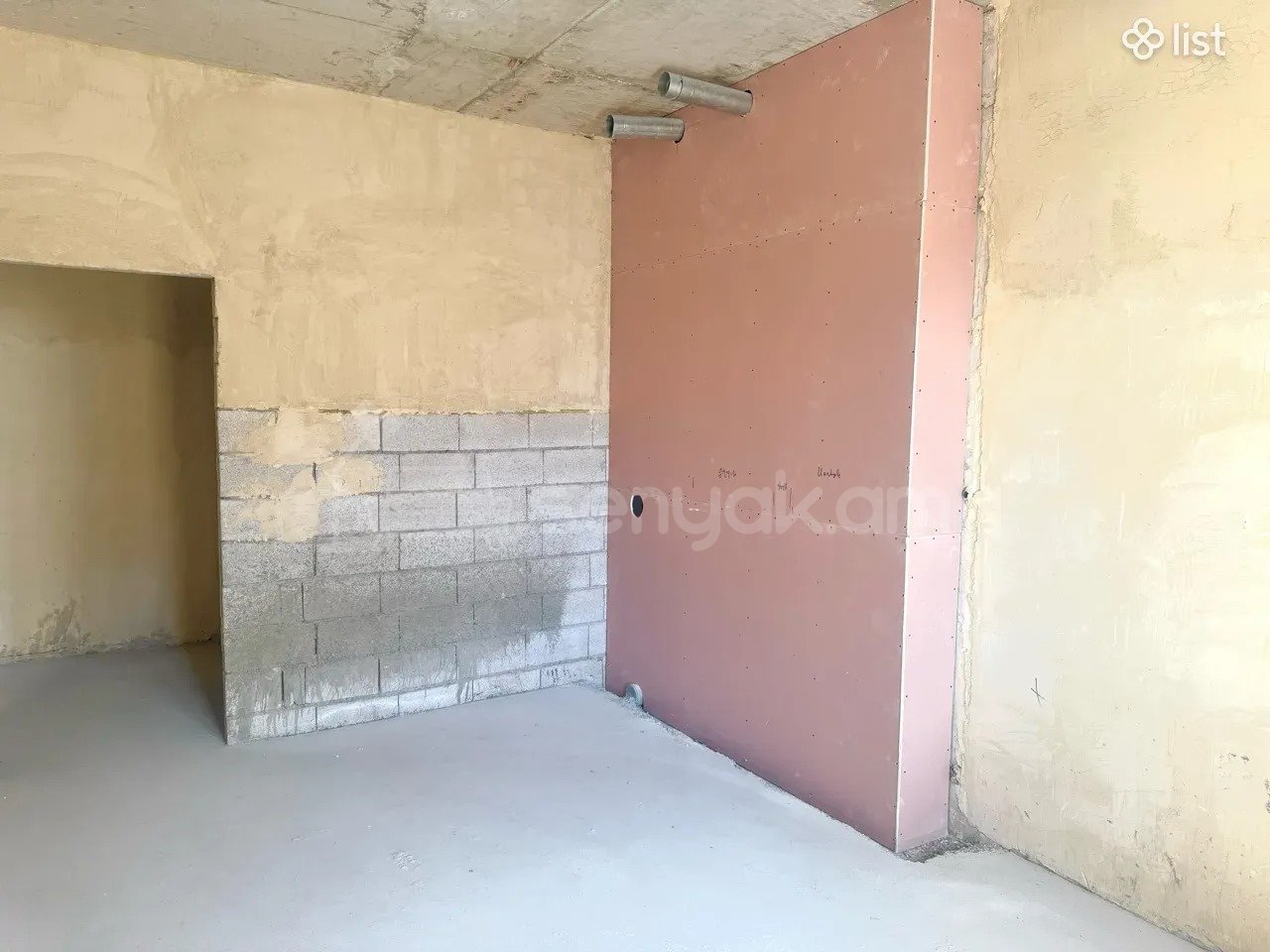 2 Սենյականոց Բնակարան, 52քմ, 10/14 հարկ, Զրոյական Վիճակում
