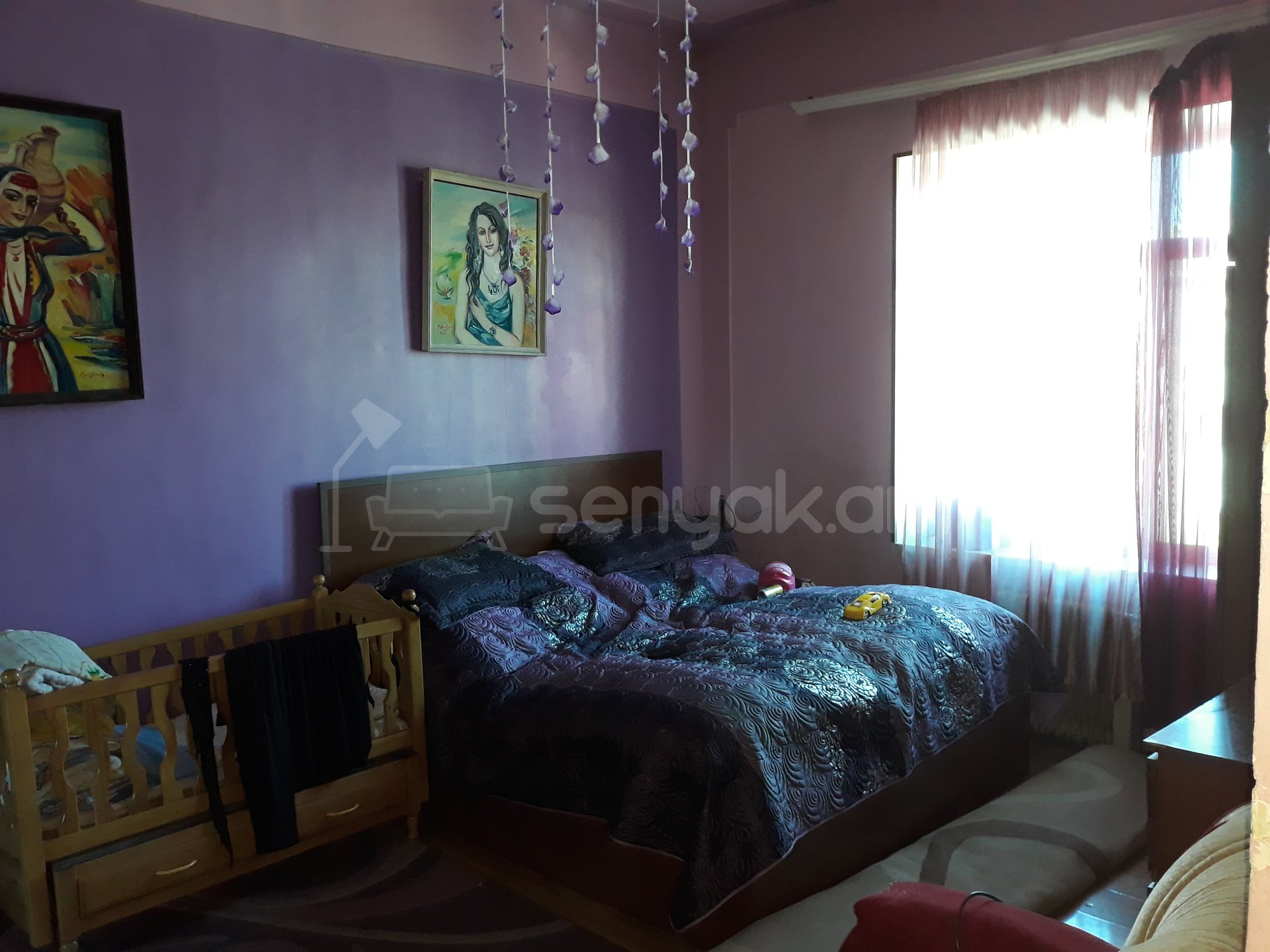 2 Սենյականոց Բնակարան Քարե Շենքում, 60քմ, 4/4 հարկ, Նորմալ Վիճակում