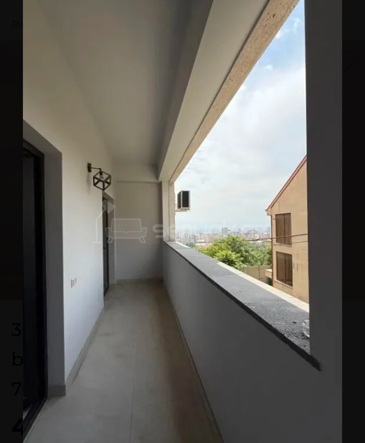 2 Սենյականոց Բնակարան Նորակառույցում, 80քմ, 3/6 հարկ, Դիզայներական Վերանորոգված, Կահավորված