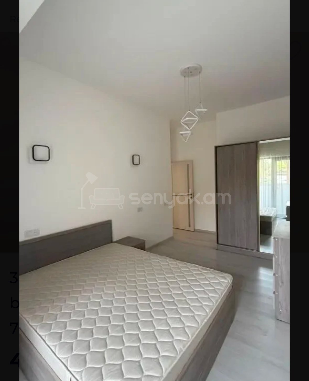 2 Սենյականոց Բնակարան Նորակառույցում, 80քմ, 3/6 հարկ, Դիզայներական Վերանորոգված, Կահավորված
