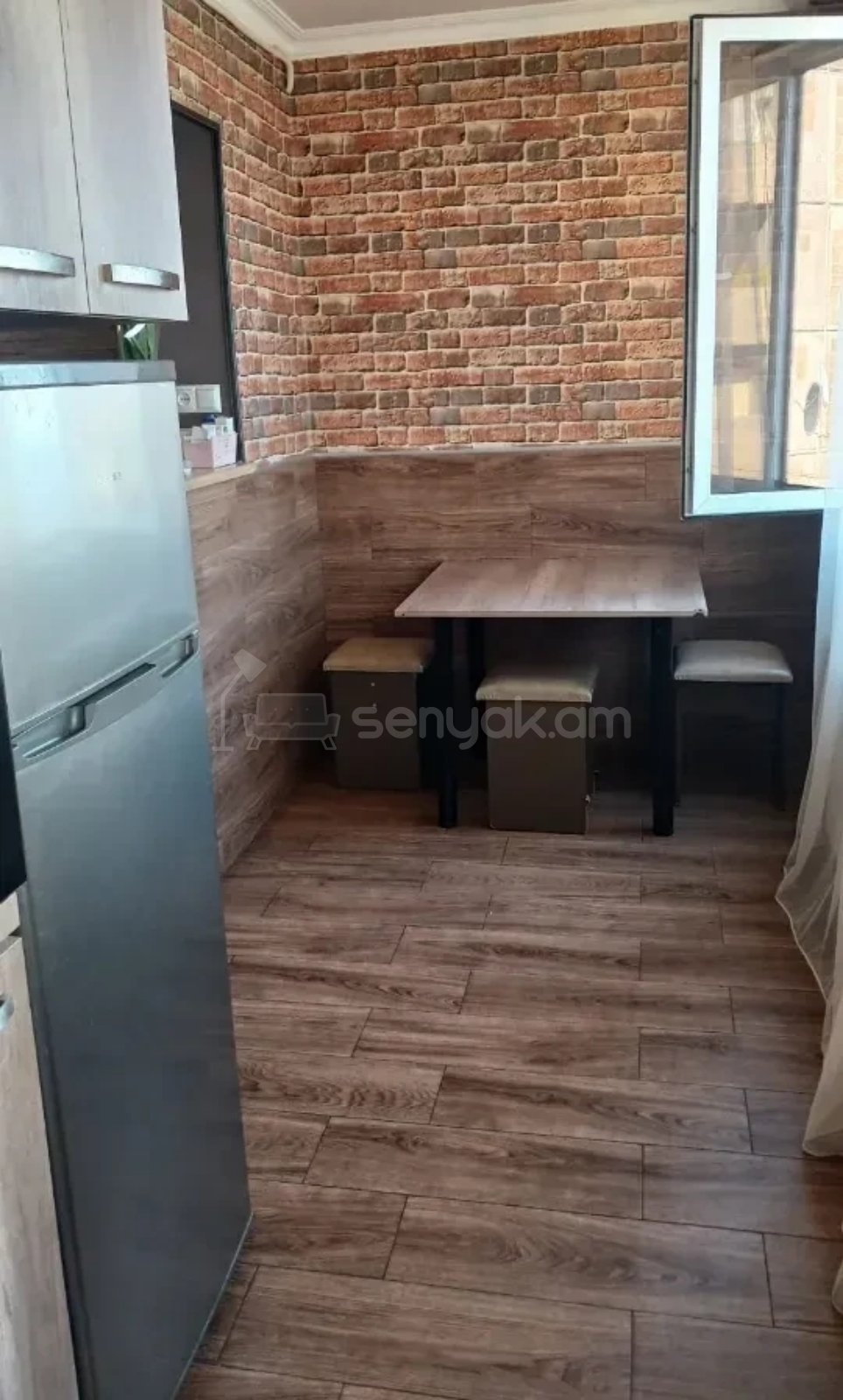 1 Սենյականոց Բնակարան, 56քմ, 8/9 հարկ, Դիզայներական Վերանորոգված, Կահավորված, Արևկող