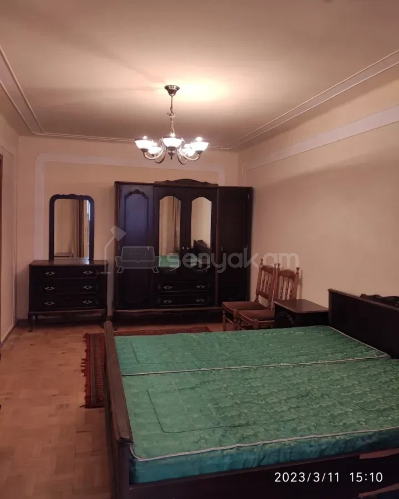 2 Սենյականոց Բնակարան Քարե Շենքում, 53քմ, 2/5 հարկ, Նորմալ Վիճակում, Կահավորված