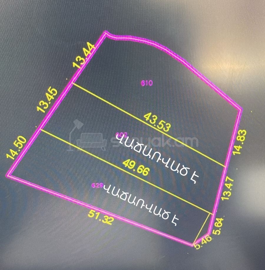 Կոմերցիոն Հողատարածք, 610քմ, Ոռոգման Ջրով, Էլեկտրականությամբ