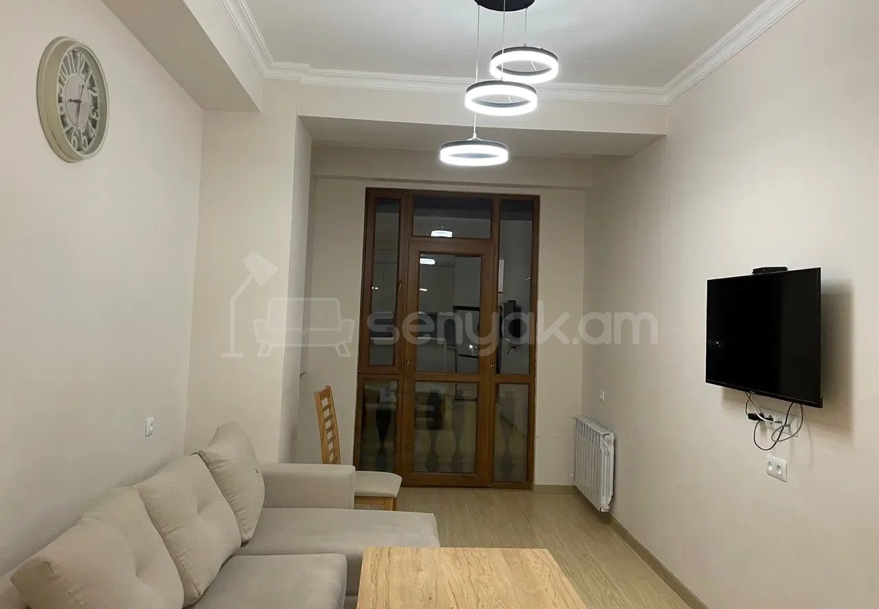 2 Սենյականոց Բնակարան Նորակառույցում, 46քմ, 4/8 հարկ, Կապիտալ Վերանորոգված