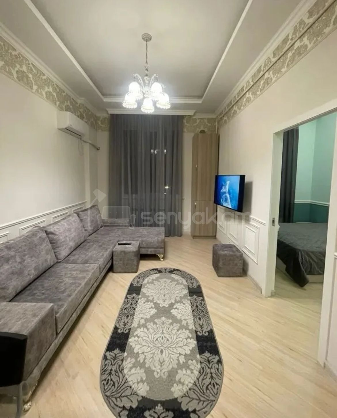 2 Սենյականոց Բնակարան Նորակառույցում, 45քմ, 3/10 հարկ, Դիզայներական Վերանորոգված, Կահավորված
