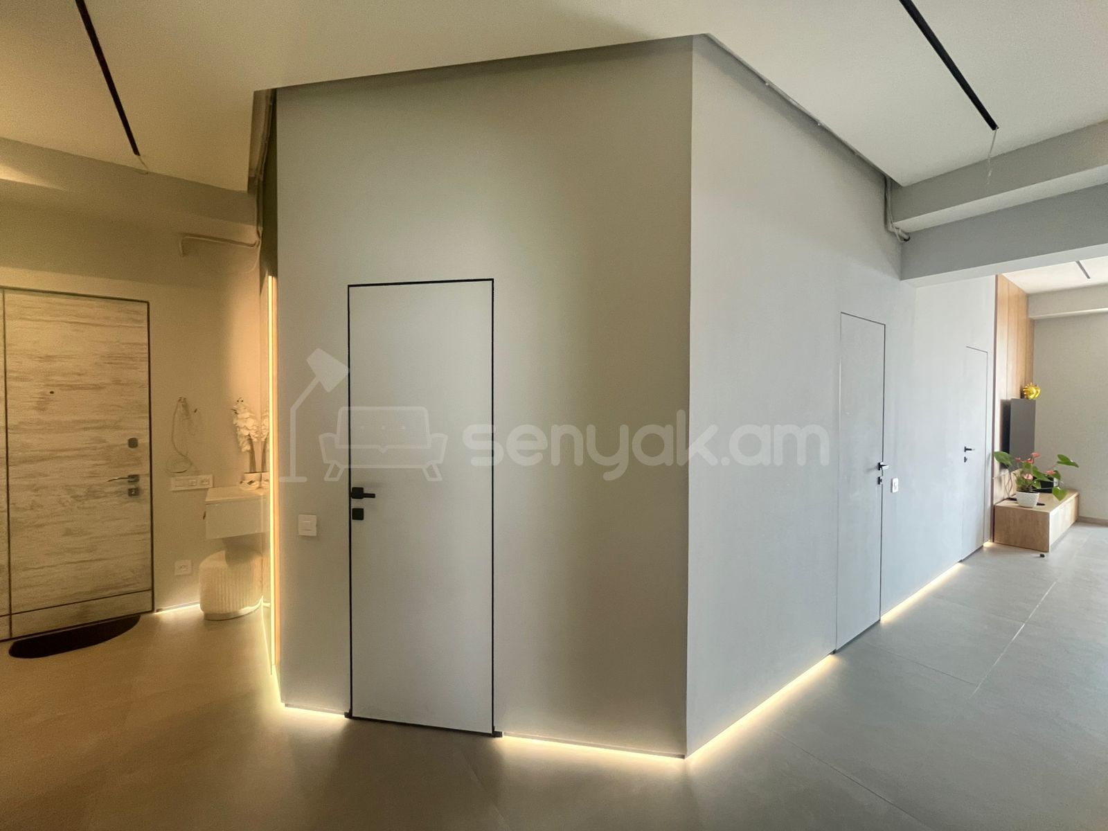 3 Սենյականոց Բնակարան Նորակառույցում, 106քմ, 9/16 հարկ, Դիզայներական Վերանորոգված