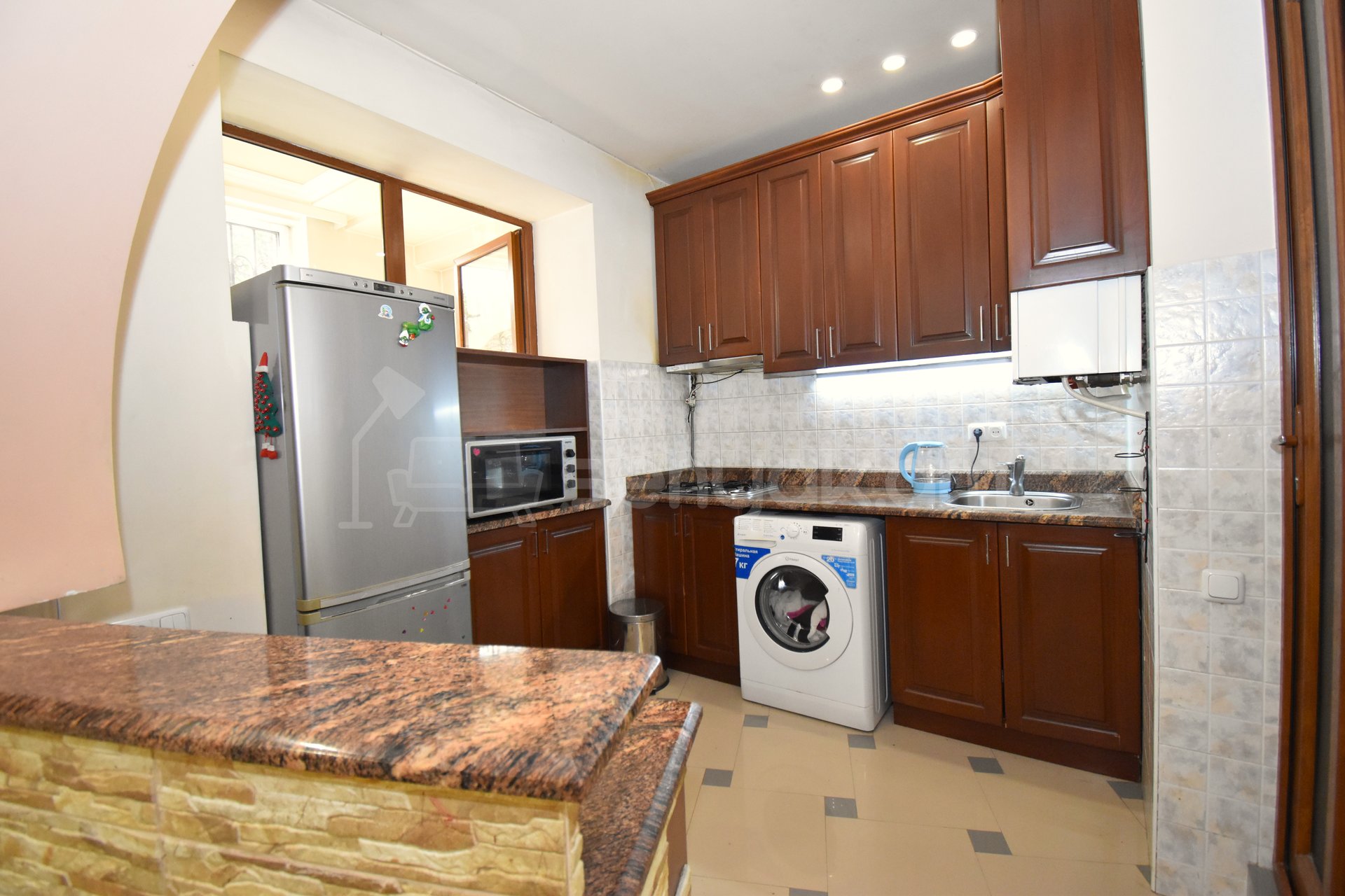 2 Սենյականոց Բնակարան Քարե Շենքում, 52քմ, 1/5 հարկ, Կապիտալ Վերանորոգված, Կահավորված