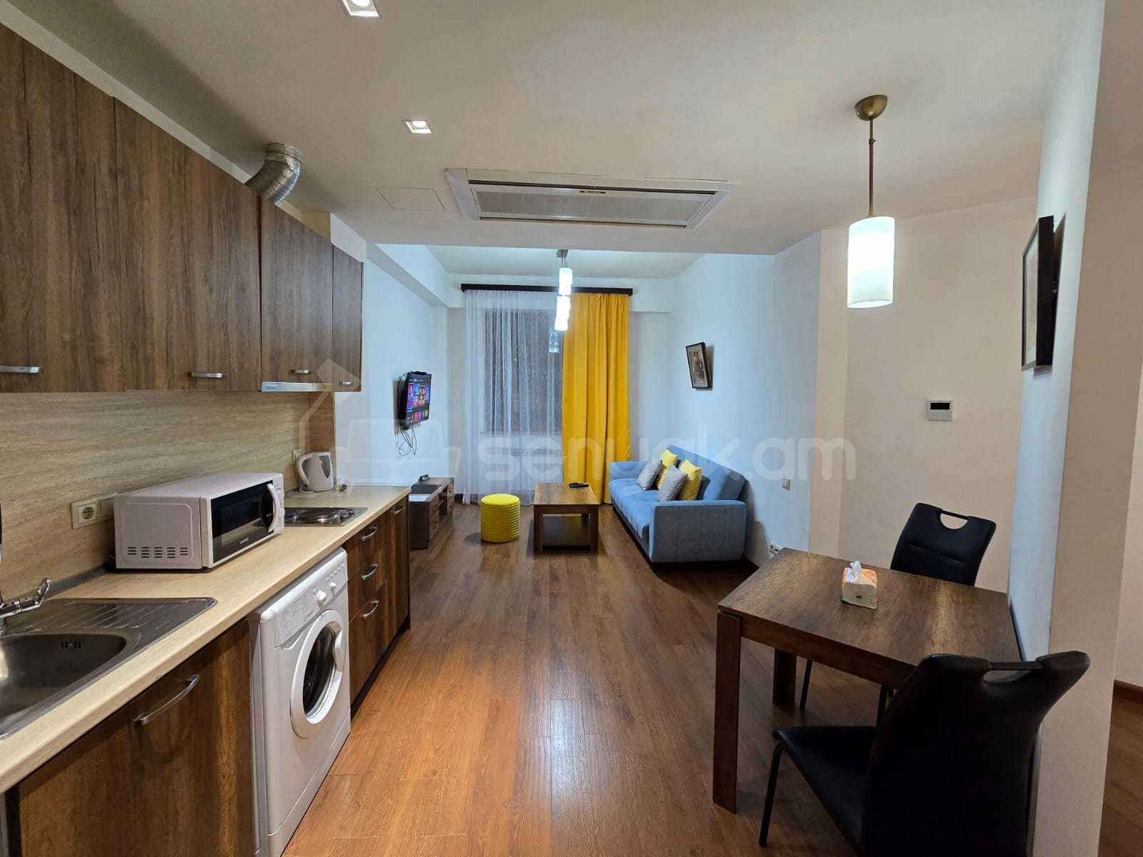 1 Սենյականոց Բնակարան Նորակառույցում, 32քմ, 8/15 հարկ, Դիզայներական Վերանորոգված