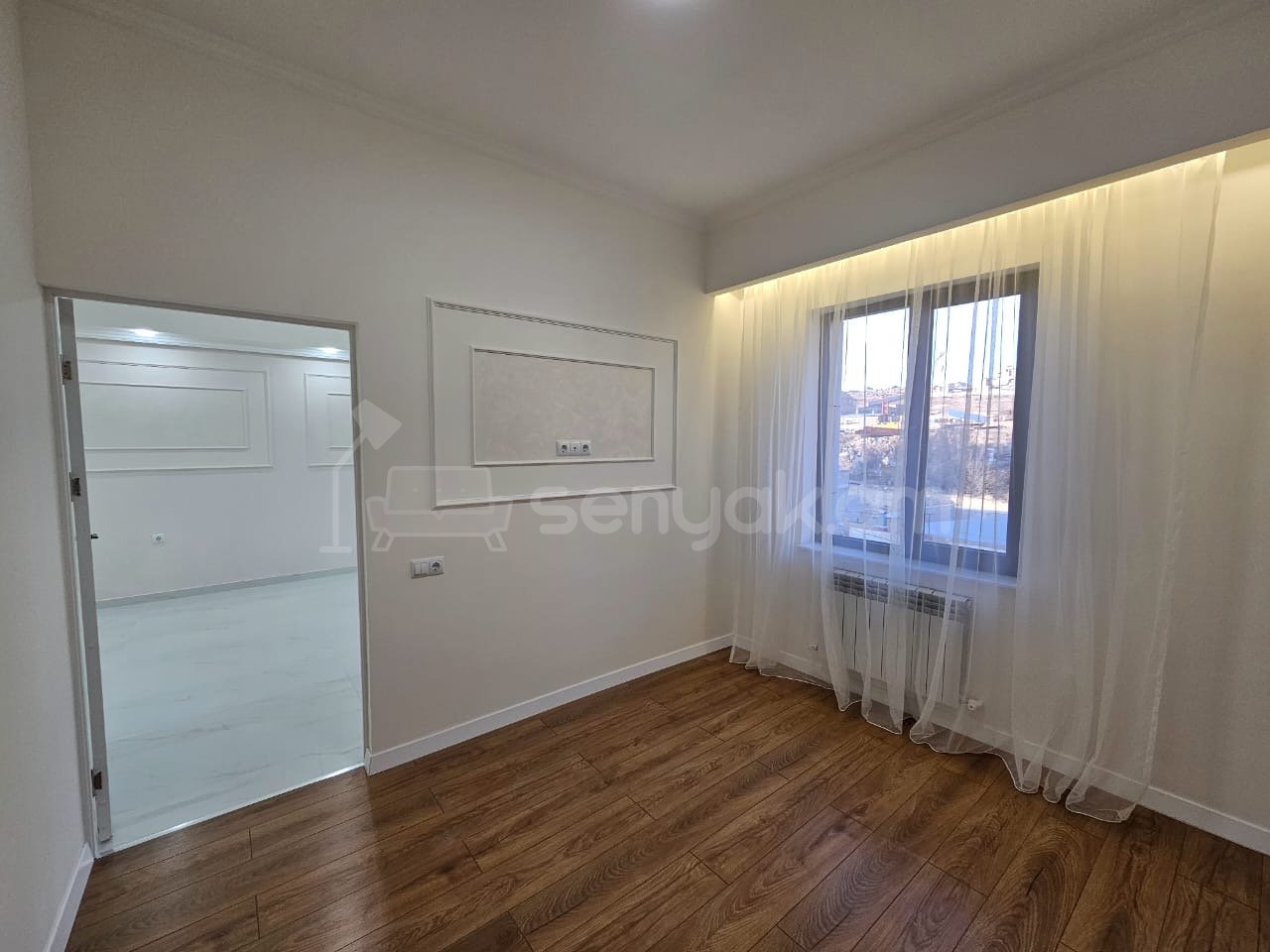 2 Սենյականոց Բնակարան Նորակառույցում, 38քմ, 4/12 հարկ, Դիզայներական Վերանորոգված