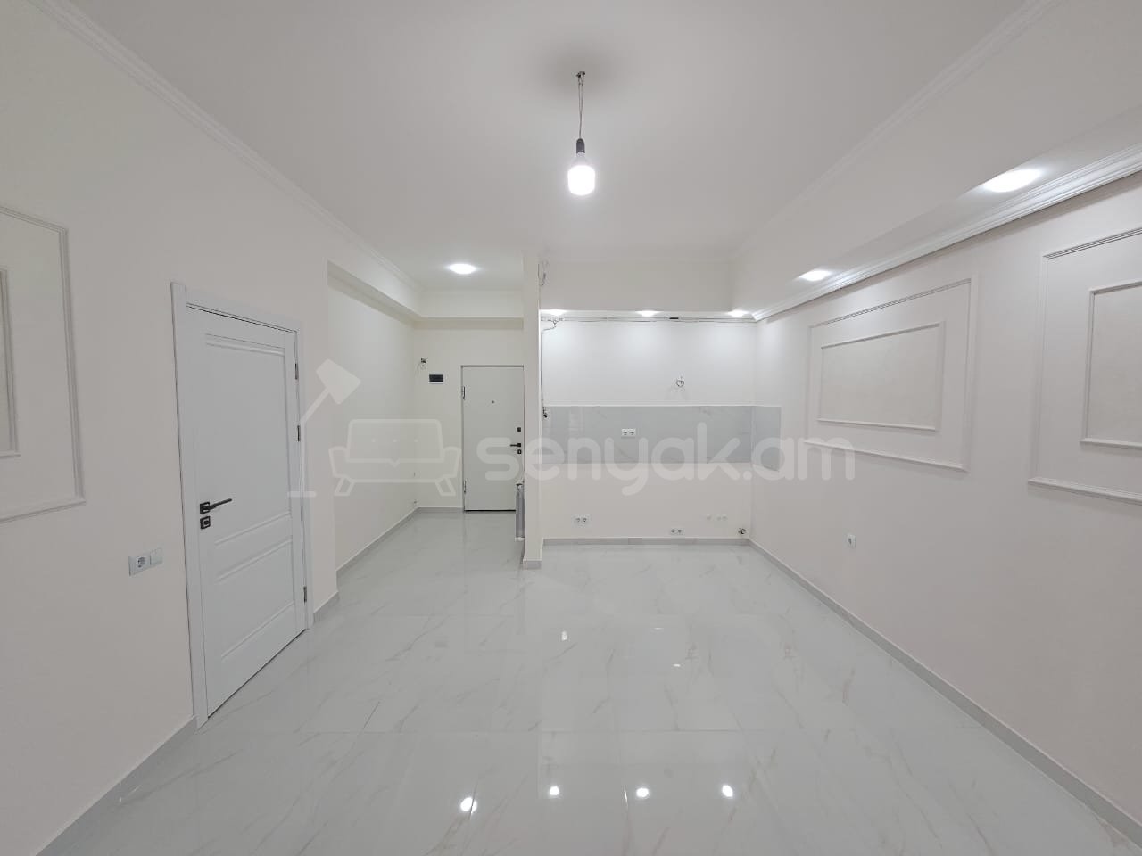 2 Սենյականոց Բնակարան Նորակառույցում, 38քմ, 4/12 հարկ, Դիզայներական Վերանորոգված