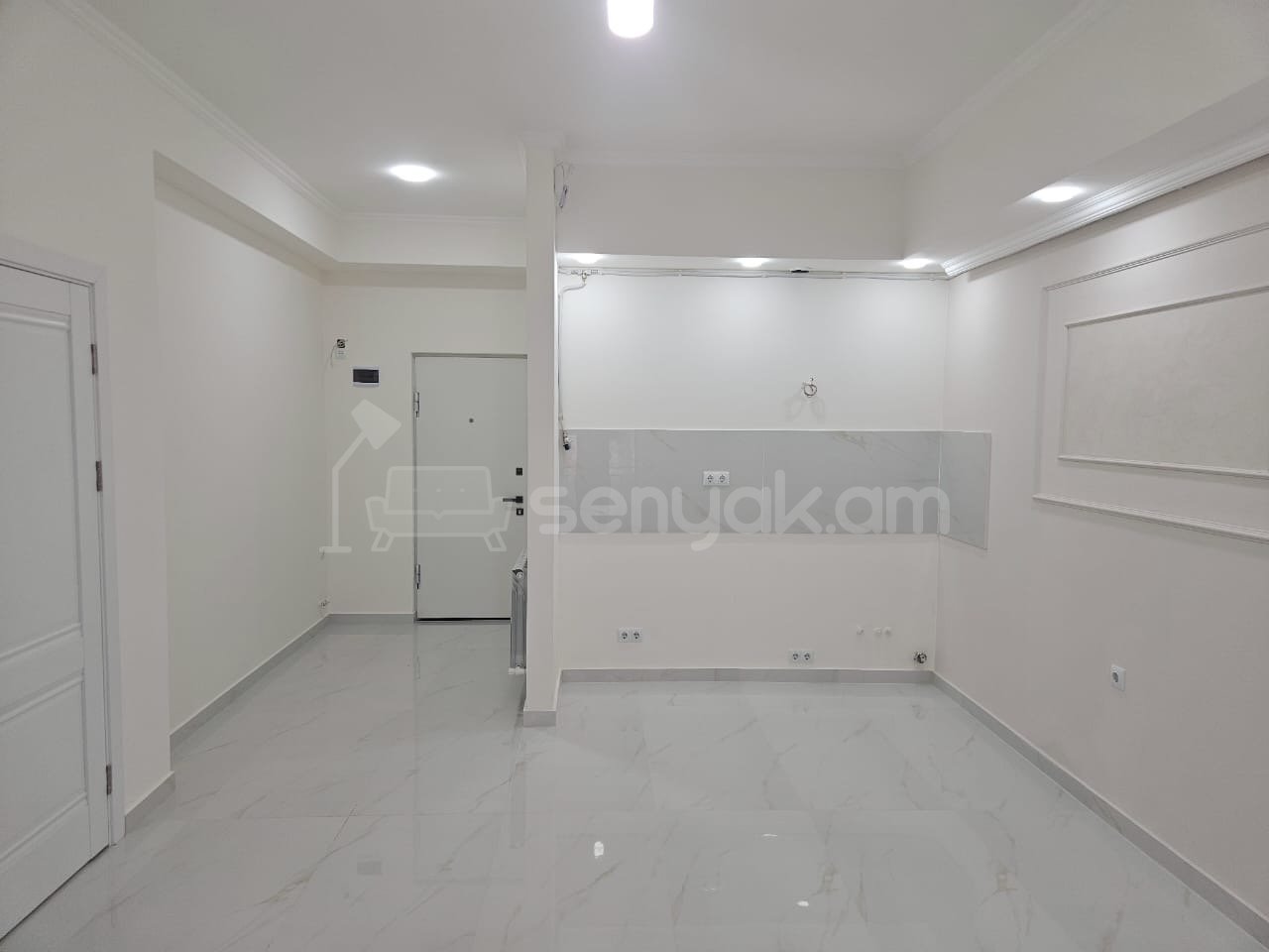 2 Սենյականոց Բնակարան Նորակառույցում, 38քմ, 4/12 հարկ, Դիզայներական Վերանորոգված