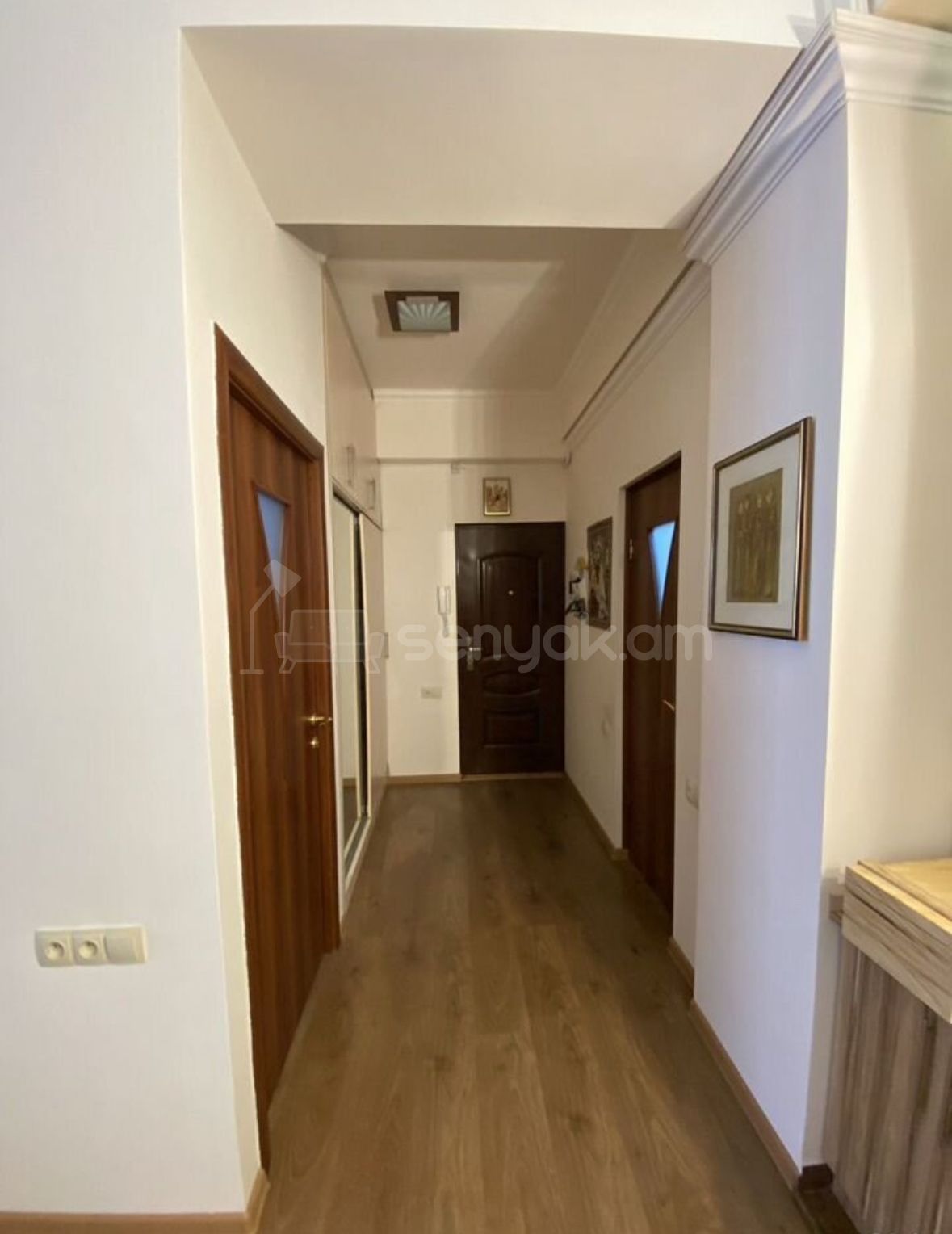 3 Սենյականոց Բնակարան Նորակառույցում, 100քմ, 3/8 հարկ, Կապիտալ Վերանորոգված