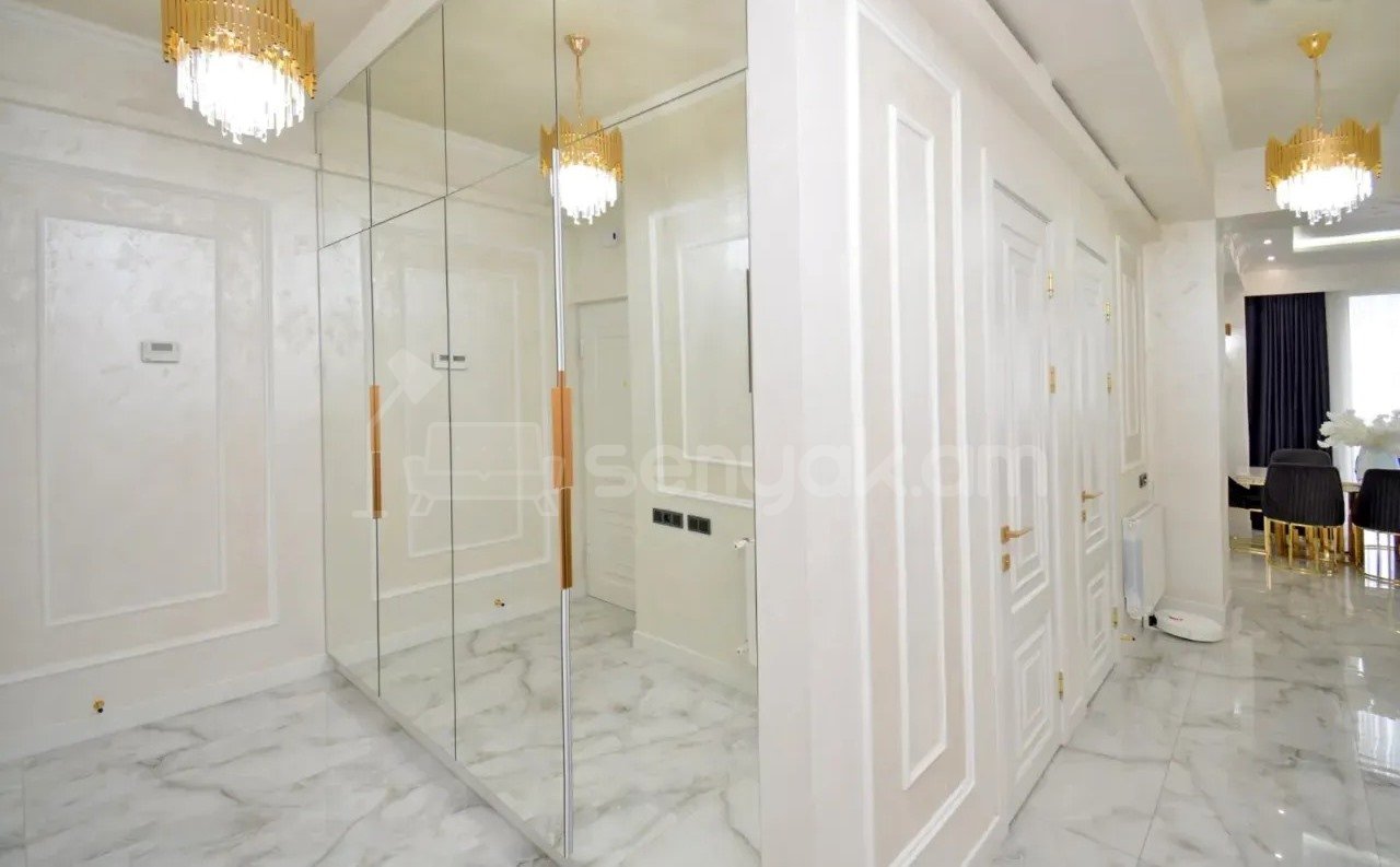 3 Սենյականոց Բնակարան Նորակառույցում, 110քմ, 17/18 հարկ, Դիզայներական Վերանորոգված