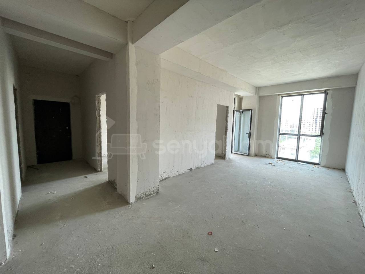 2 Սենյականոց Բնակարան Նորակառույցում, 65քմ, 12/12 հարկ, Զրոյական Վիճակում