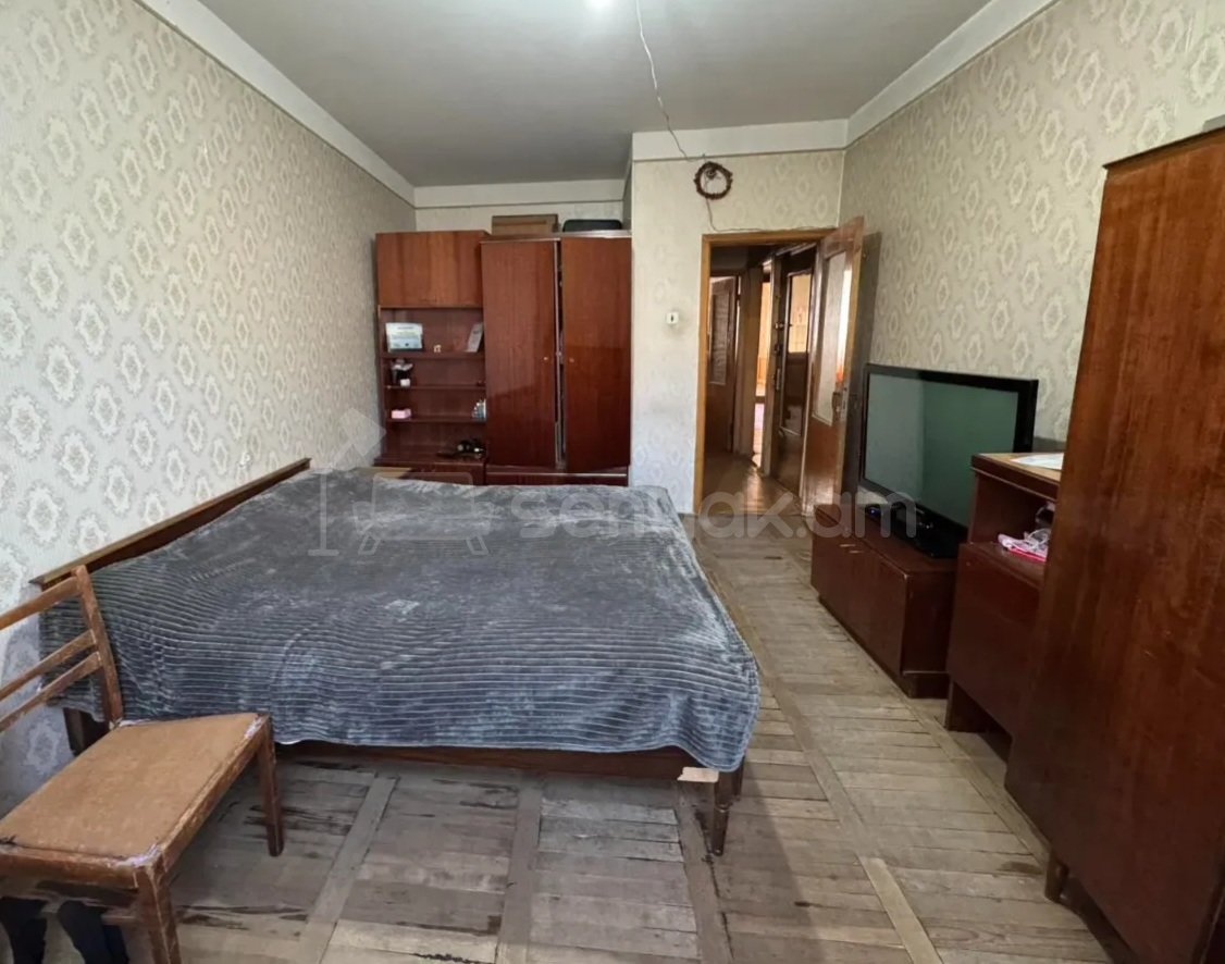 2 Սենյականոց Բնակարան, 62քմ, 1/5 հարկ, Պետական Վիճակում