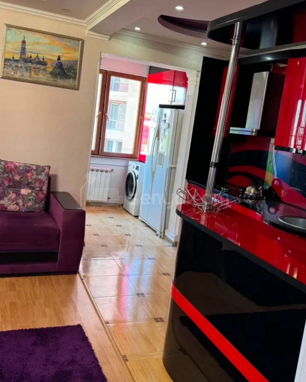2 Սենյականոց Բնակարան, 68քմ, 7/9 հարկ, Դիզայներական Վերանորոգված, Կահավորված, Արևկող