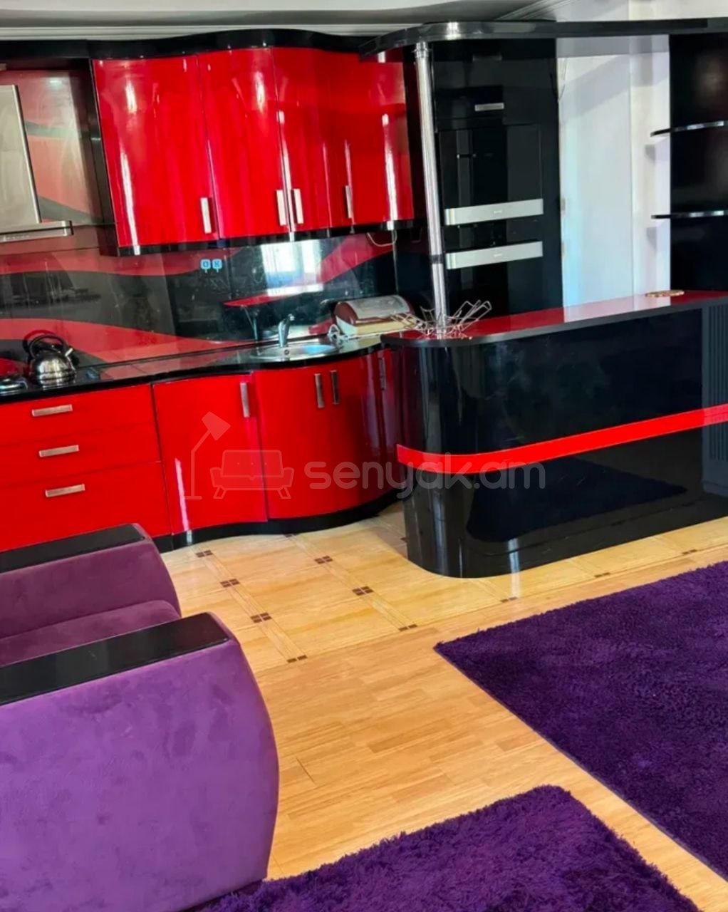 2 Սենյականոց Բնակարան, 68քմ, 7/9 հարկ, Դիզայներական Վերանորոգված, Կահավորված, Արևկող