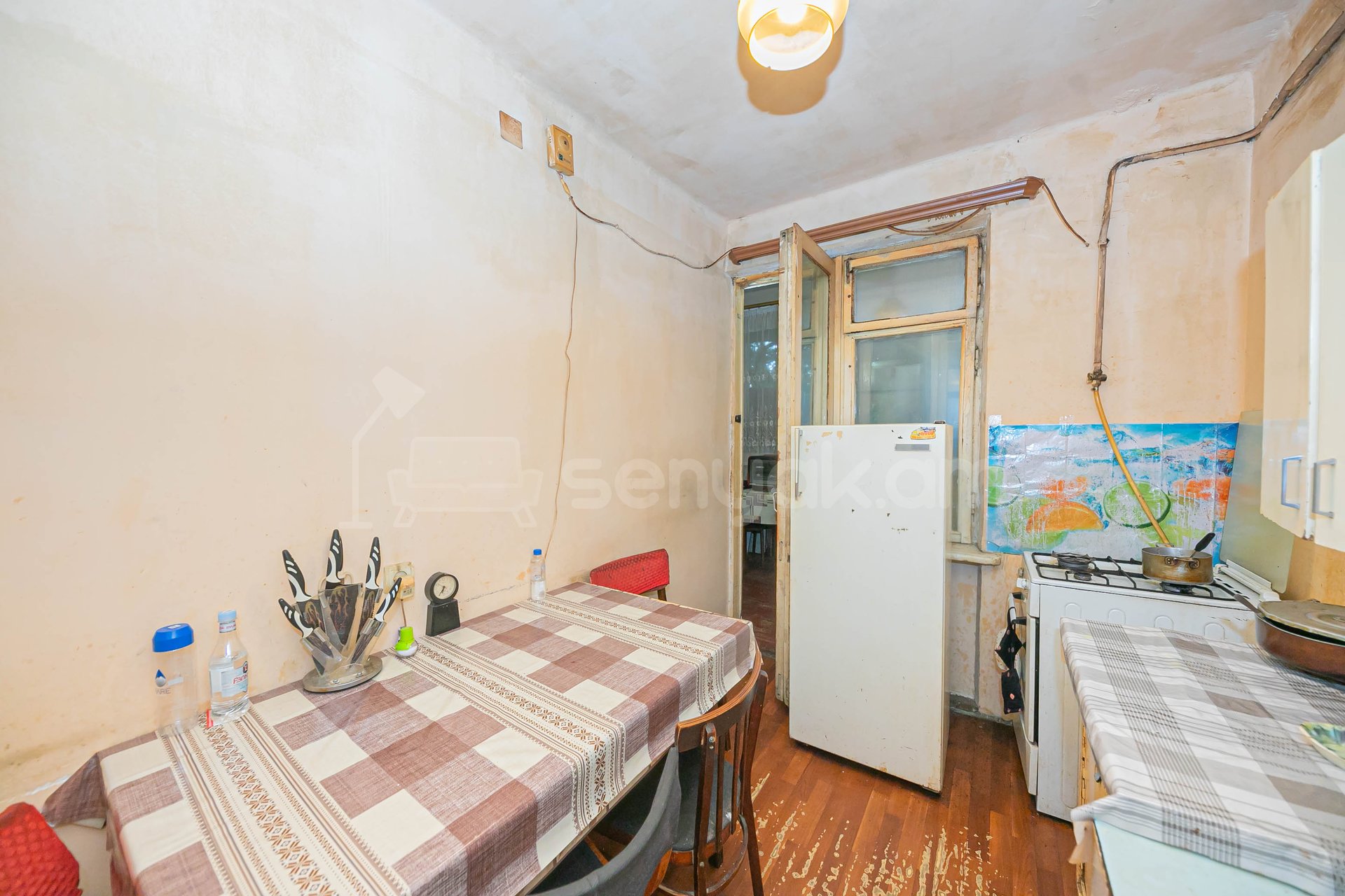 3 Սենյականոց Բնակարան, 74քմ, 1/9 հարկ, Պետական Վիճակում