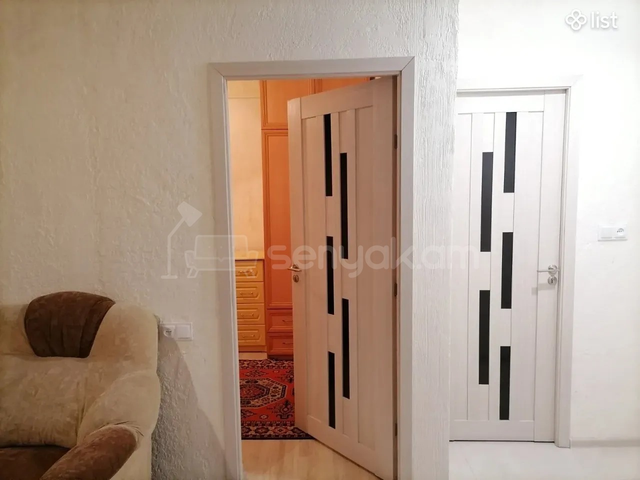 2 Սենյականոց Բնակարան Քարե Շենքում, 45քմ, 1/1 հարկ, Նորմալ Վիճակում, Կահավորված