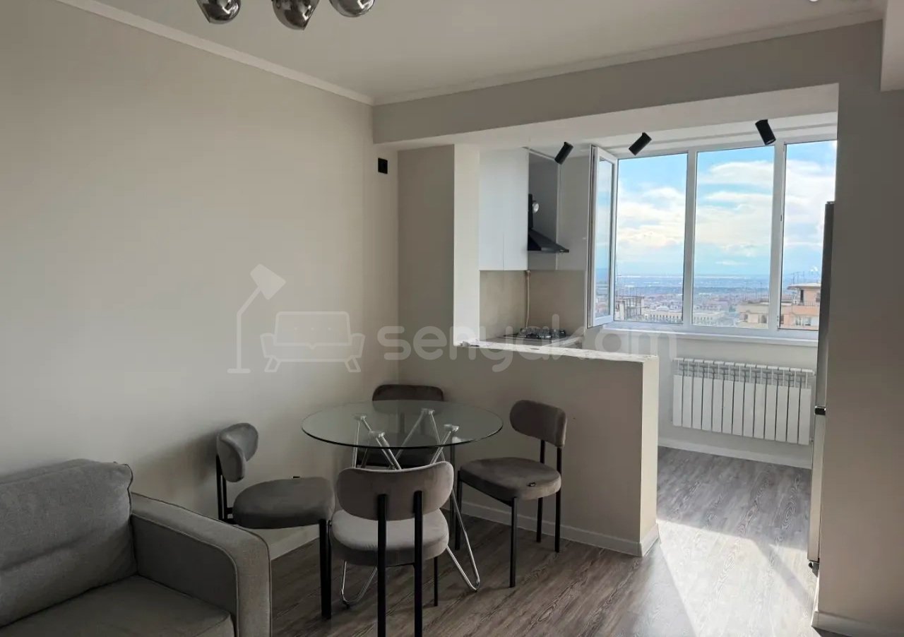 2 Սենյականոց Բնակարան, 40քմ, 14/14 հարկ, Կապիտալ Վերանորոգված, Կահավորված