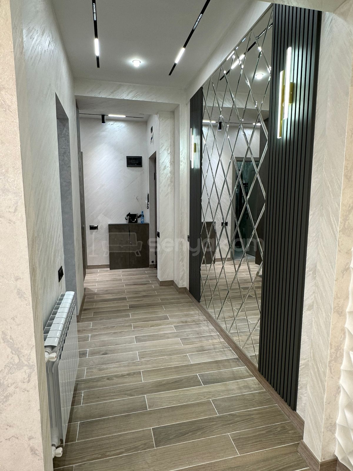 2 Սենյականոց Բնակարան Նորակառույցում, 60քմ, 6/19 հարկ, Դիզայներական Վերանորոգված