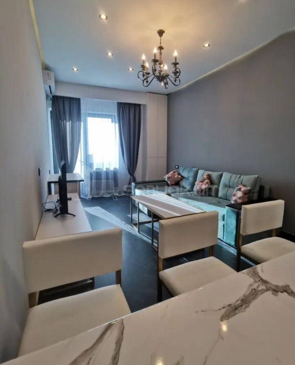 2 Սենյականոց Բնակարան Նորակառույցում, 60քմ, 8/16 հարկ, Դիզայներական Վերանորոգված, Կահավորված, Արևկող