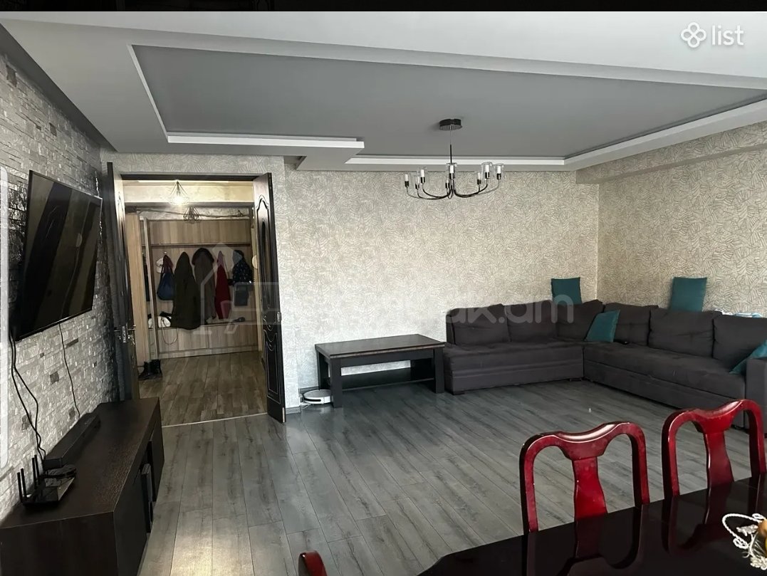 3 Սենյականոց Բնակարան, 96քմ, 7/13 հարկ, Կապիտալ Վերանորոգված